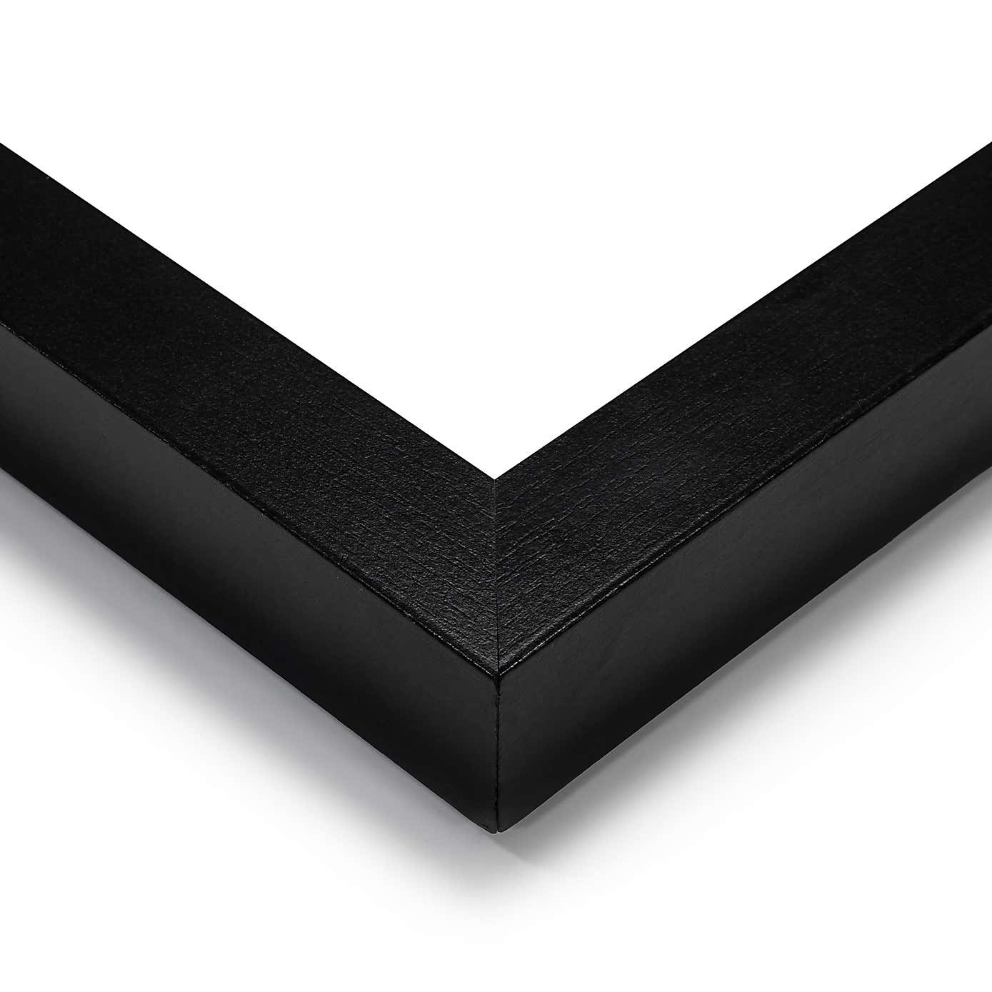 Black Expression Framed Print