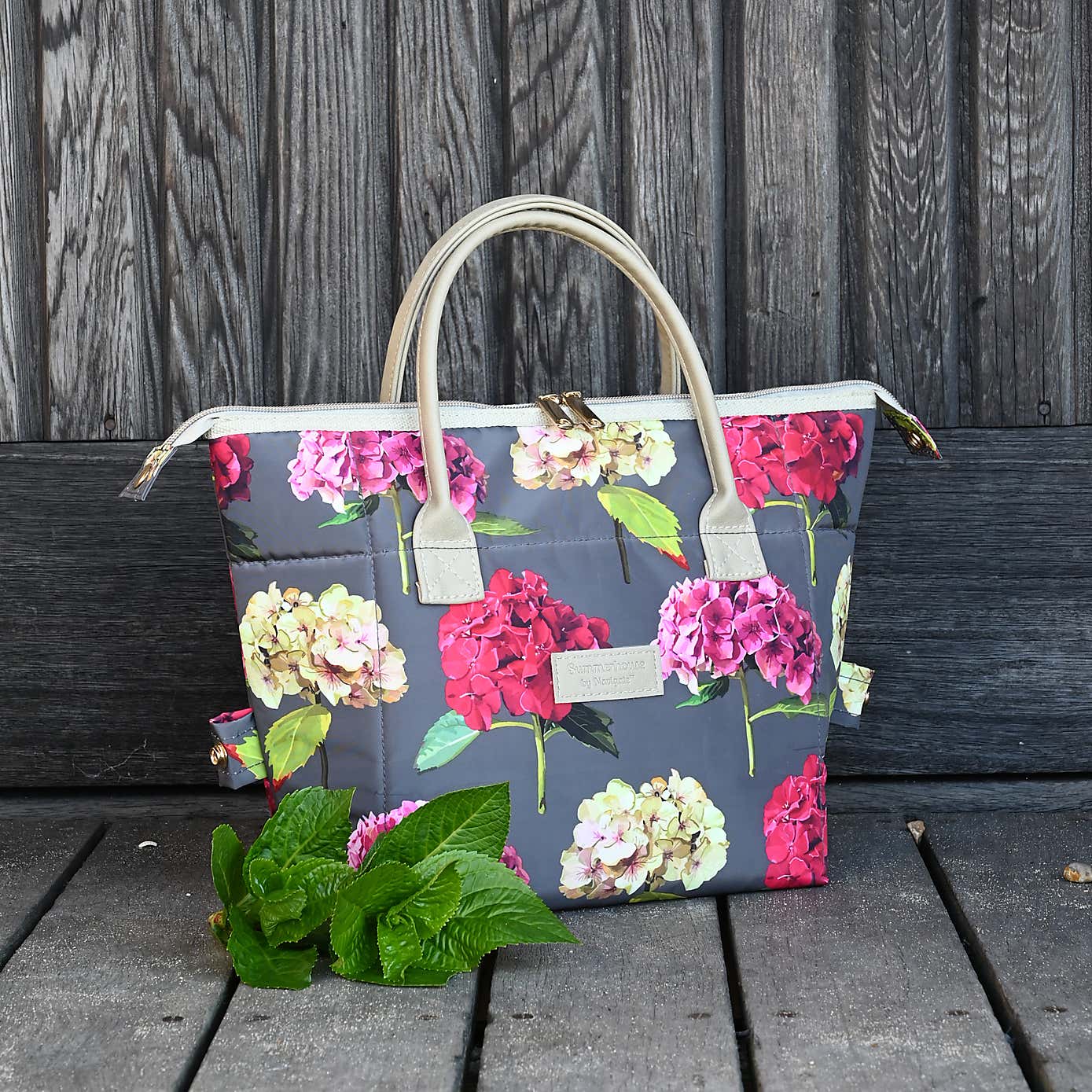 Navigate Sarah Kelleher Floral Print Convertible Lunch Bag