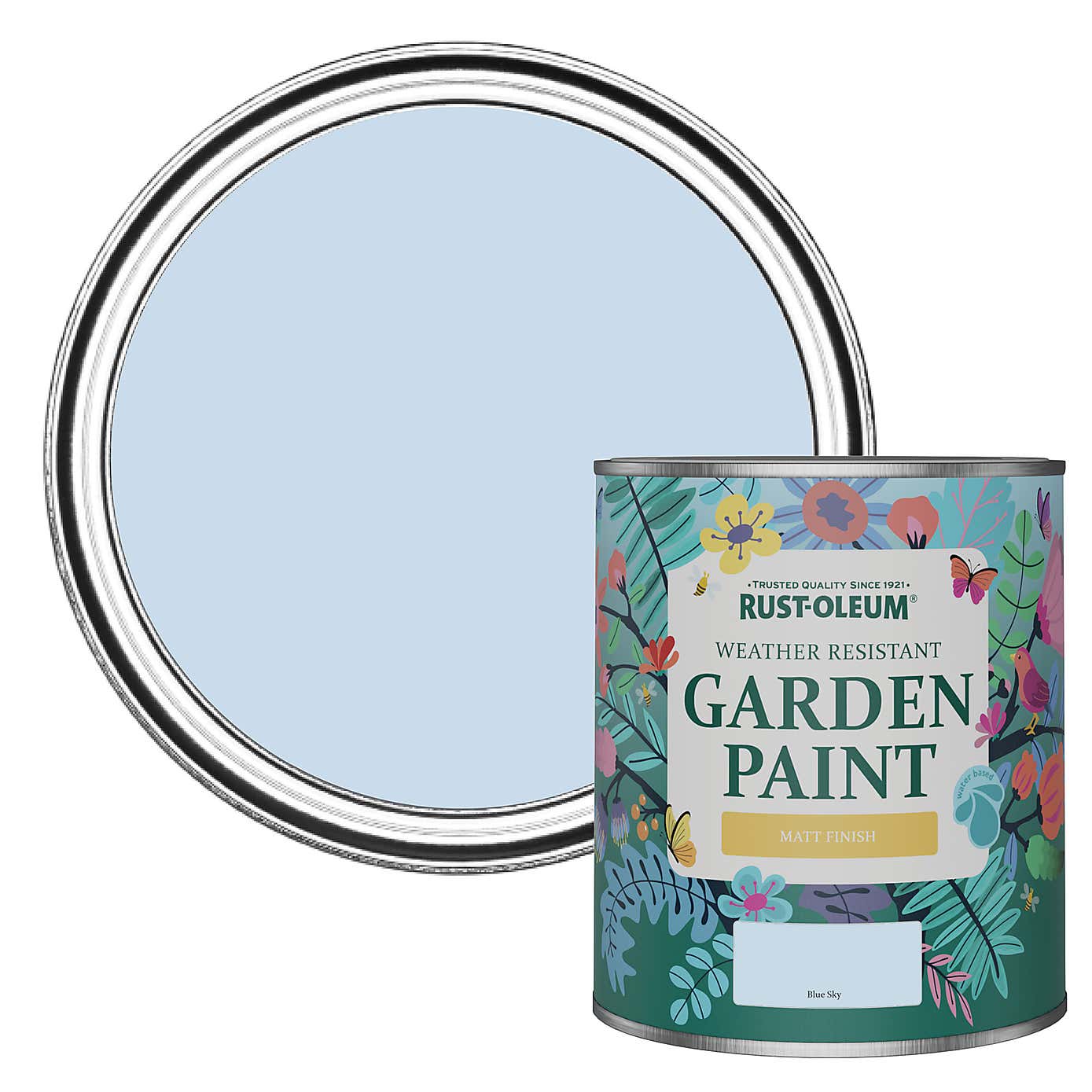 Rust-Oleum Blue Sky Matt Outdoor Paint