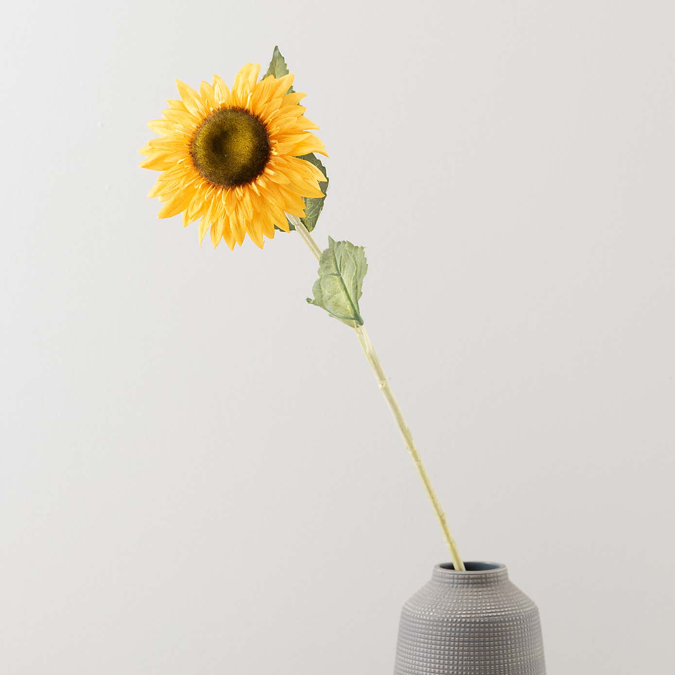 Artificial Yellow Sunflower Stem