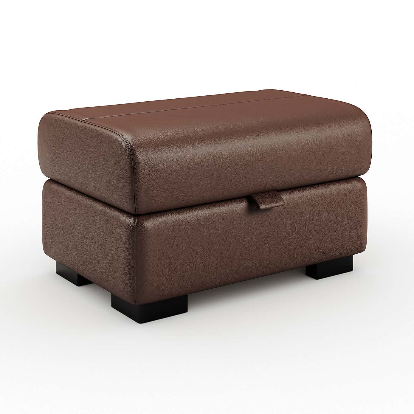 Carson Classic Leather Footstool
