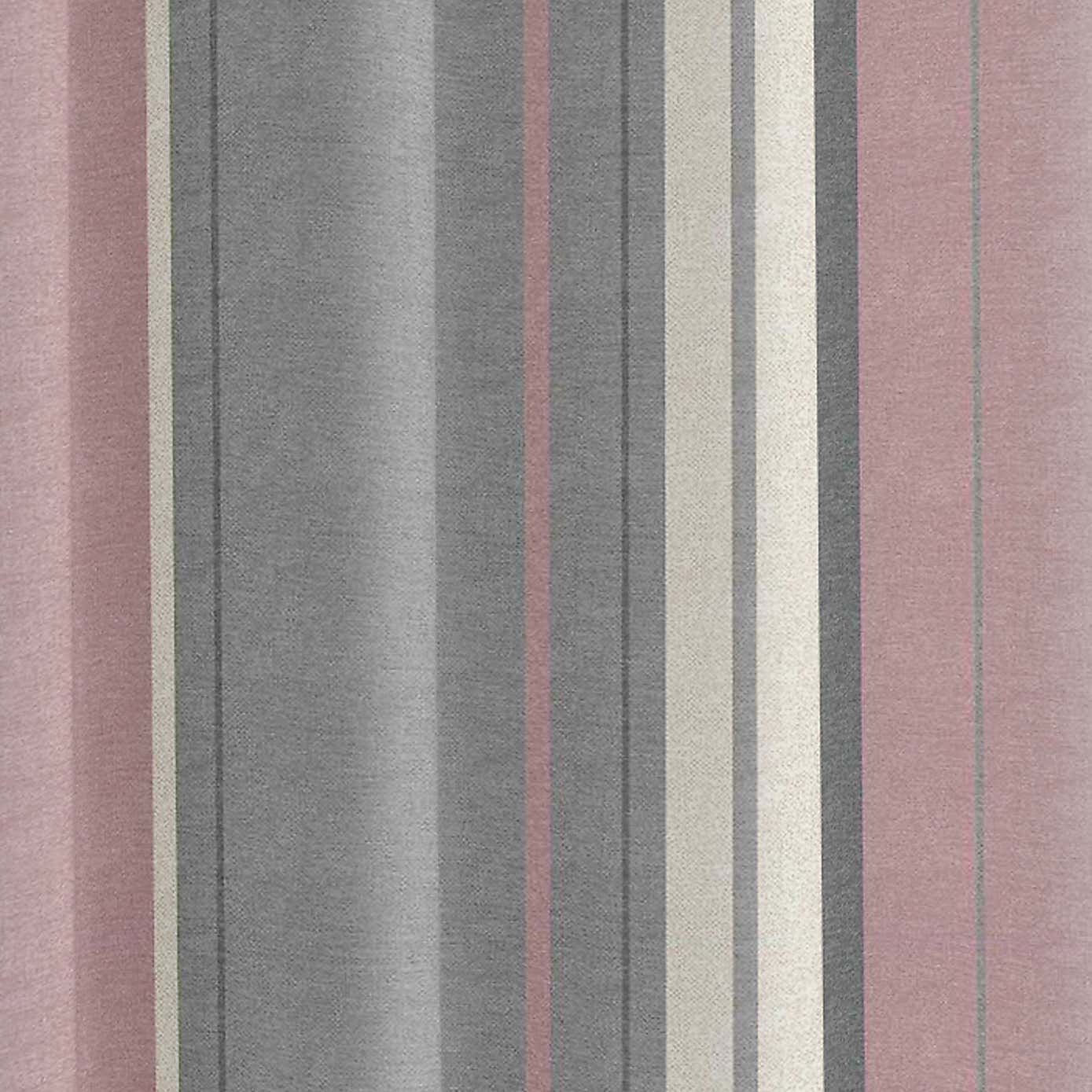 Fusion Whitworth Striped Eyelet Curtains