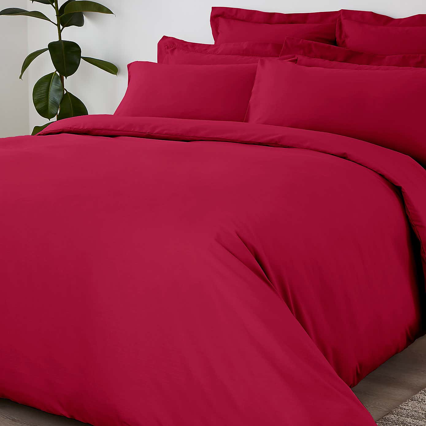 Non Iron Plain Dye Duvet Cover