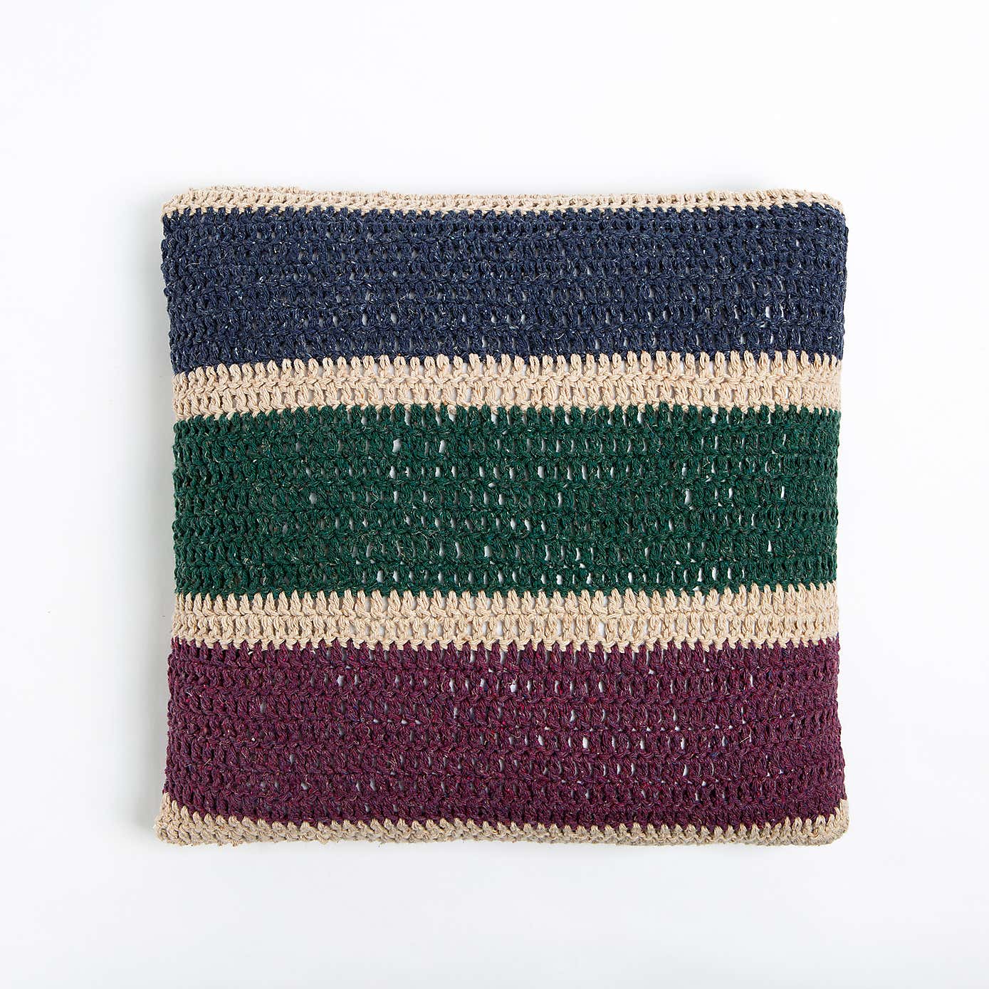 Wool Couture Rainbow Cushion Jewel Crochet Kit