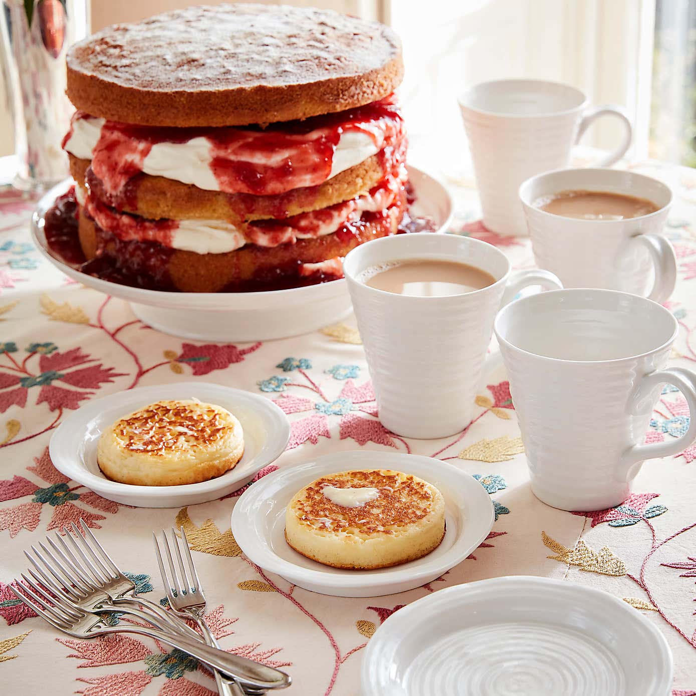 Sophie Conran for Portmeirion Set of 4 Mugs 0.35L