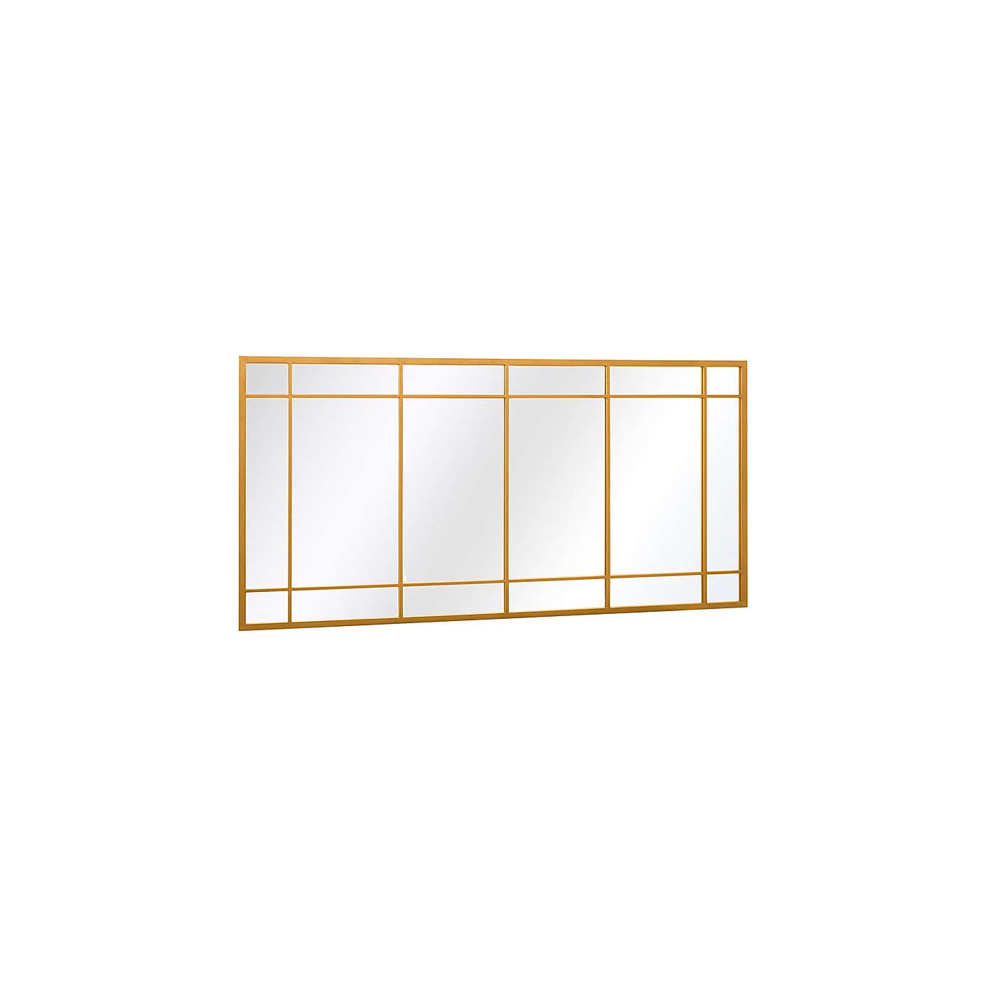 The Tabula Window Leaner Wall Outdoor Garden Mirror