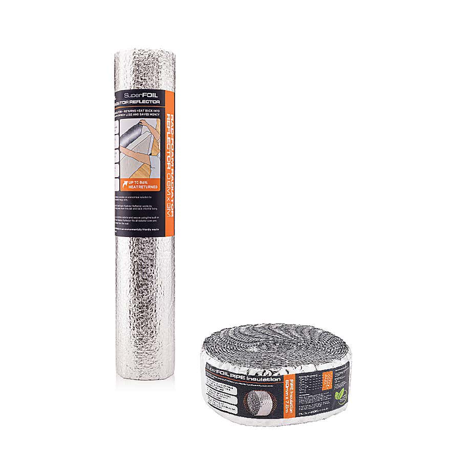 SuperFOIL Radiator and Pipe Insulation Set