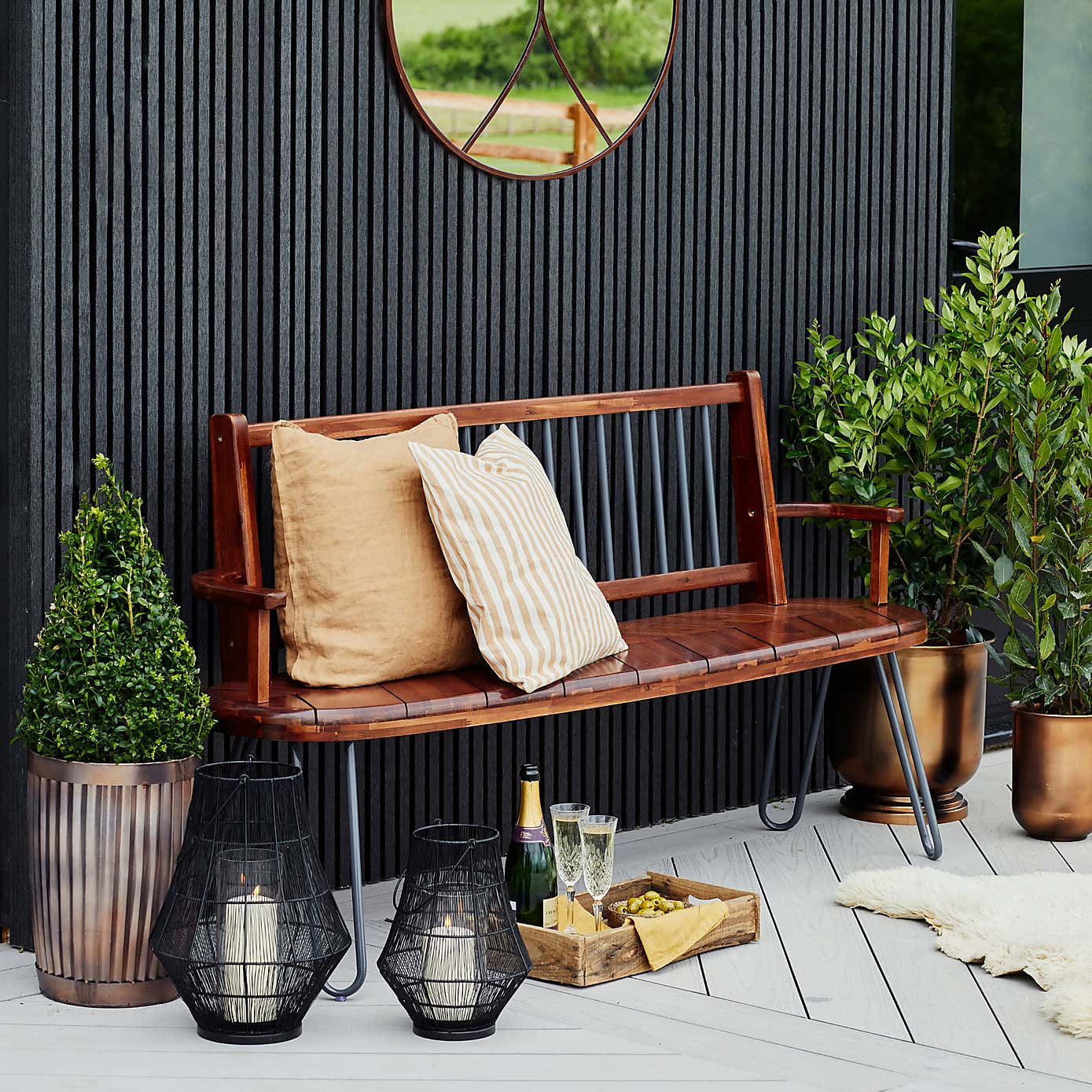 Portofino Curve Wirework Lantern