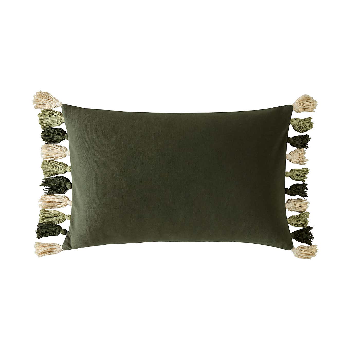 William Morris At Home Strawberry Thief Tassels Cushion