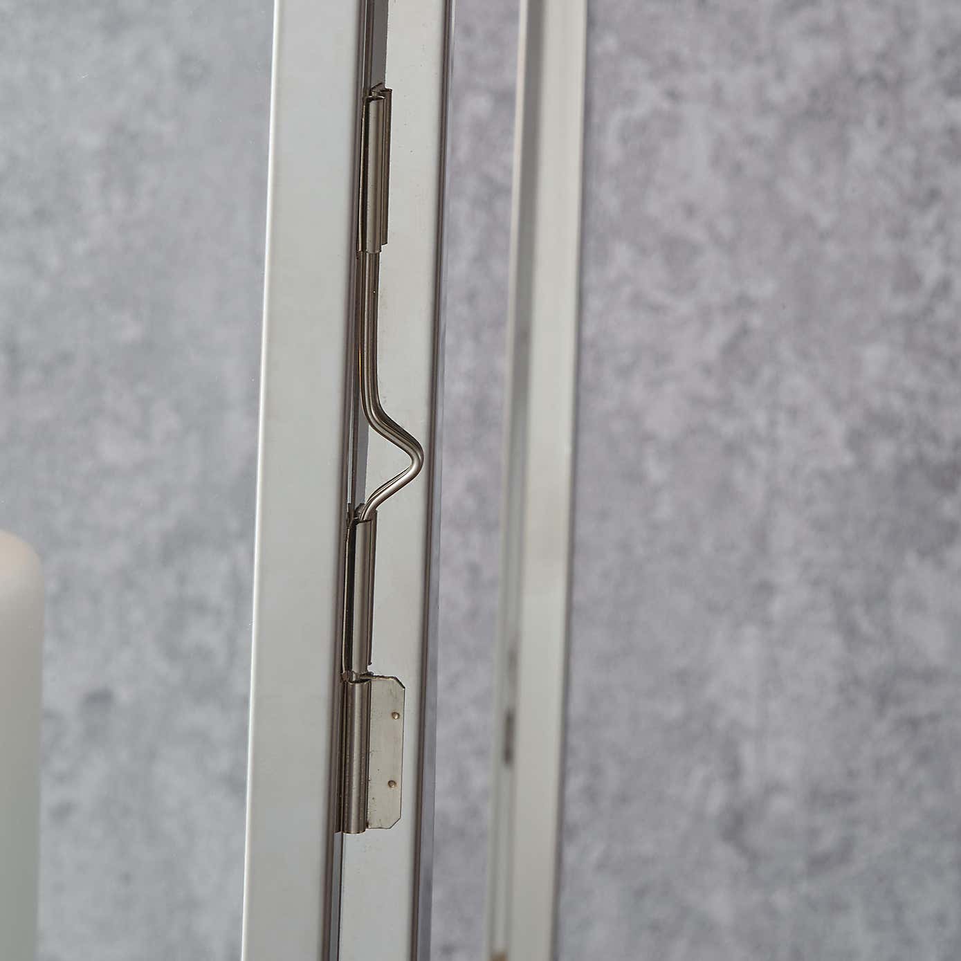 Metal & Glass Rectangular Lantern