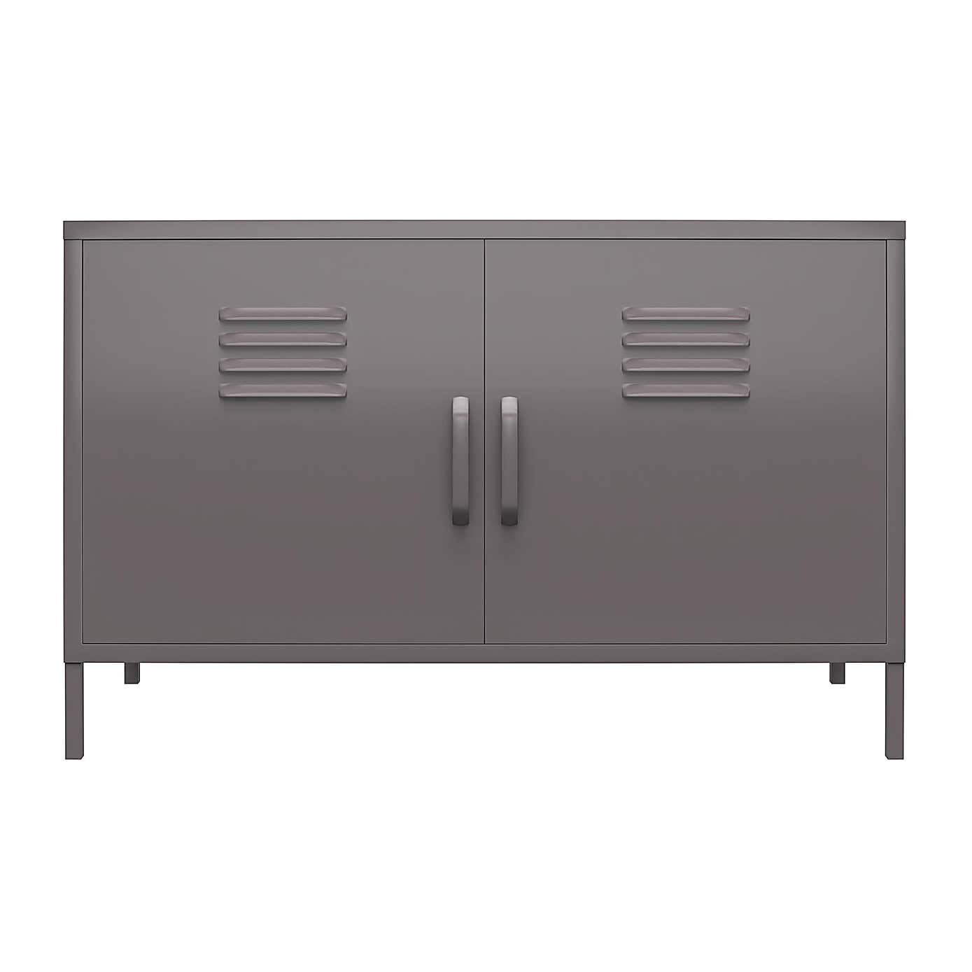 Bradford 2 Door Metal Accent Cabinet