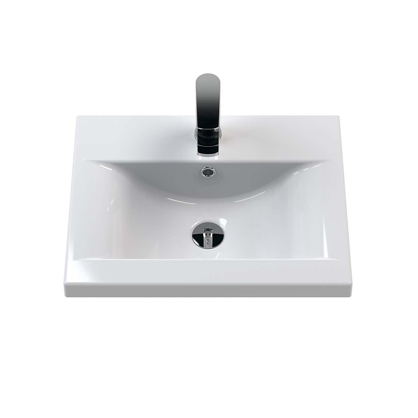 Arno Floor Standing 2 Door Vanity Unit with Basin