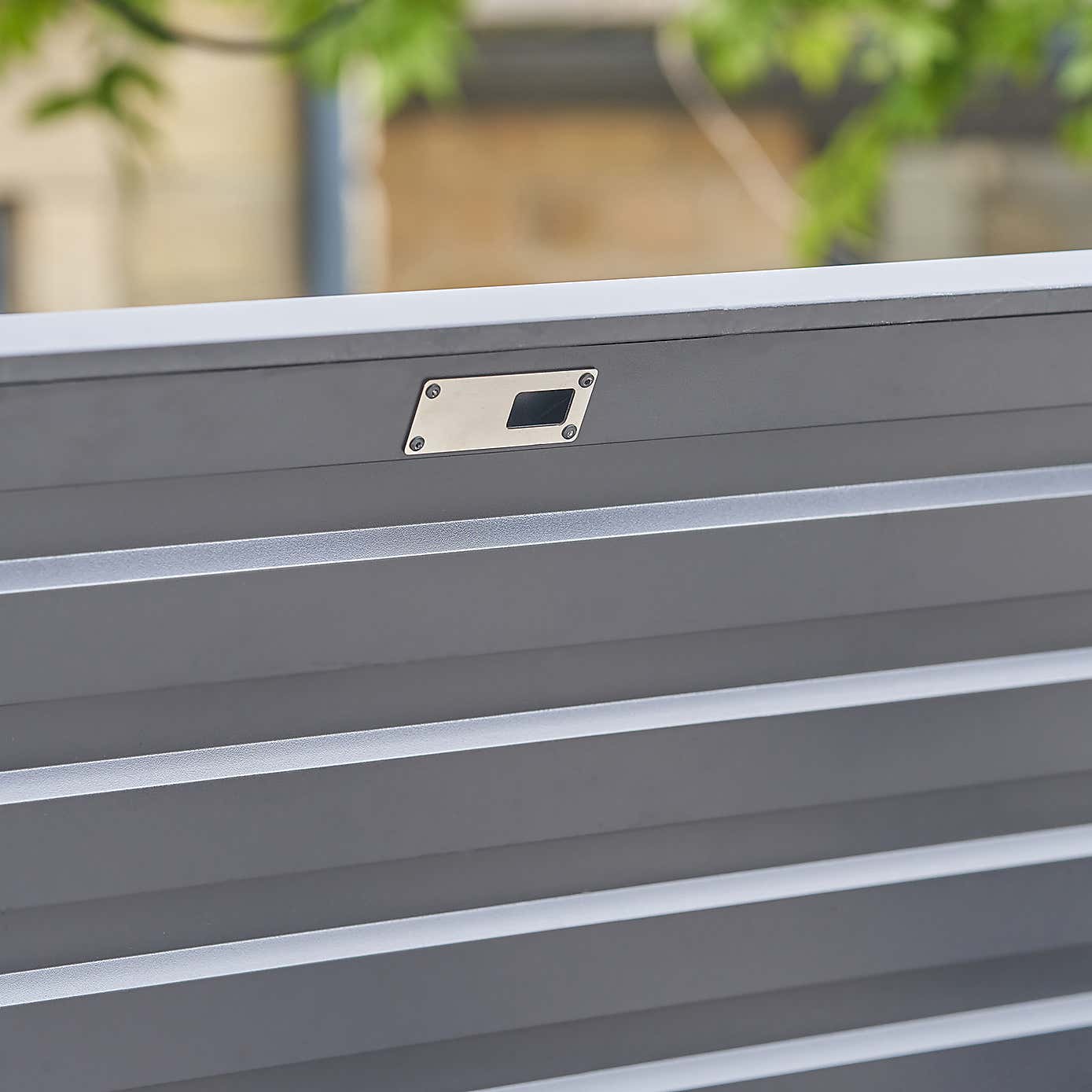 Pacific Lifestyle Rhode Island Large Galvanised Steel Cushion Box