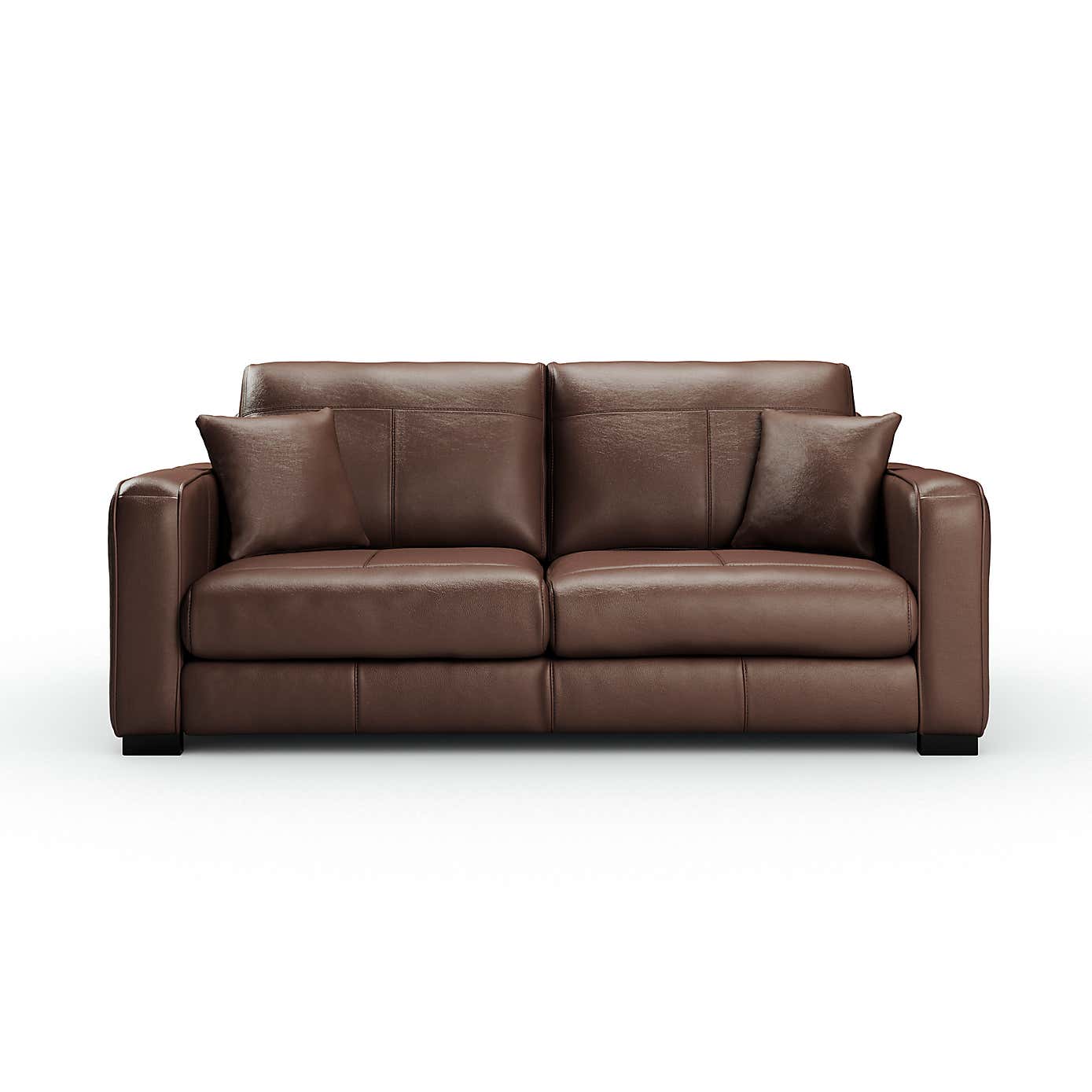 Carson Classic Leather 3 Seater Sofa