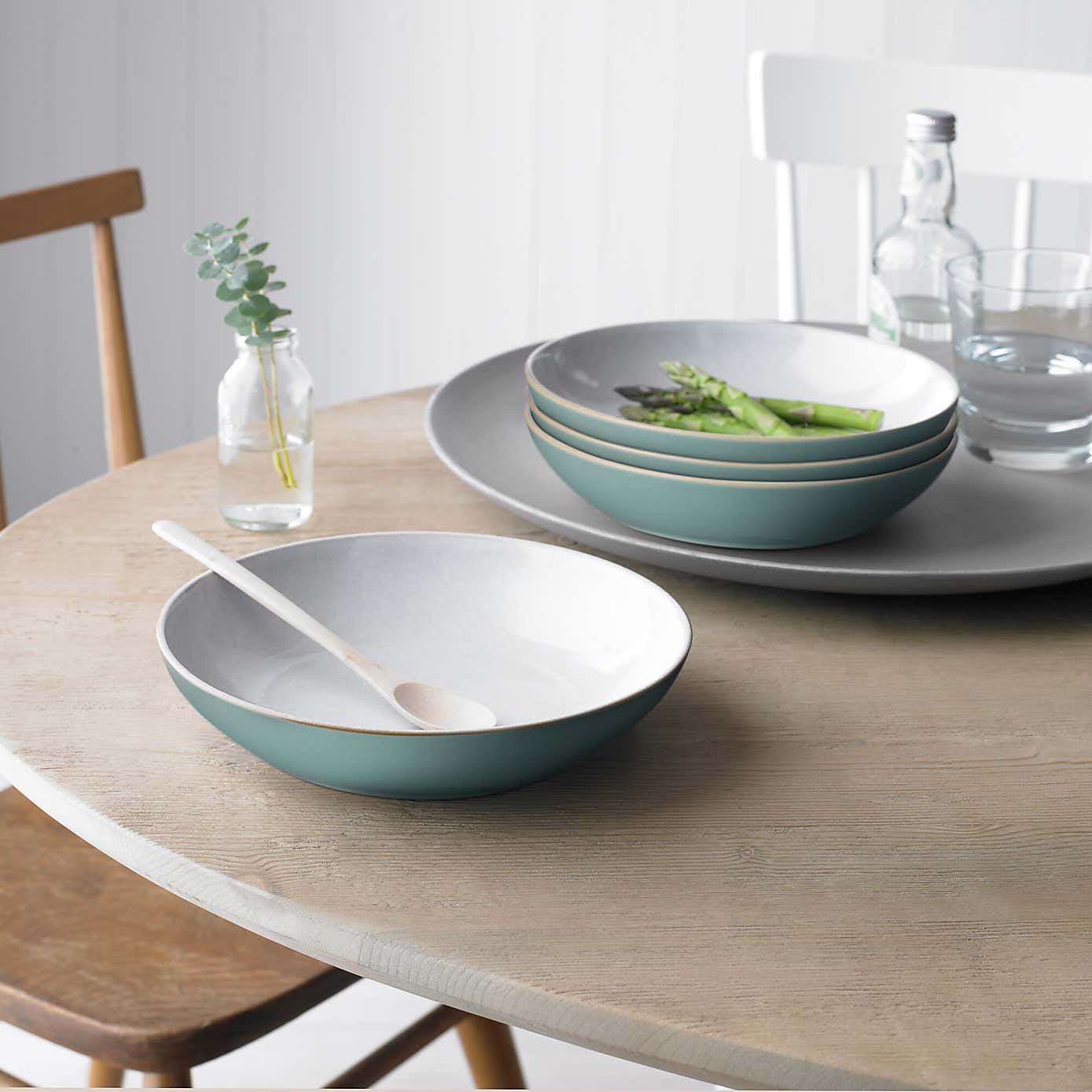 Denby Elements Fern Green Pasta Bowl