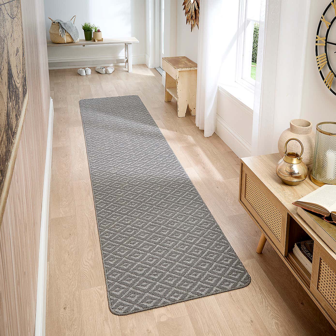 Marvel Geo Hard-wearing Washable Runner