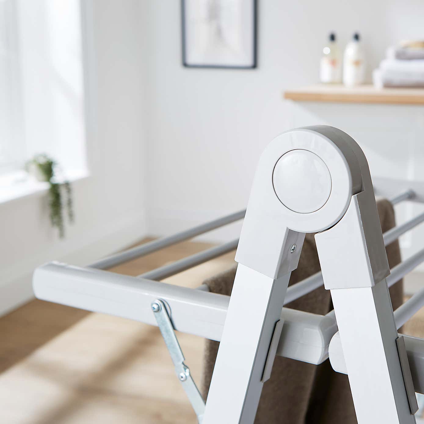 2 Tier A Frame Heated Airer