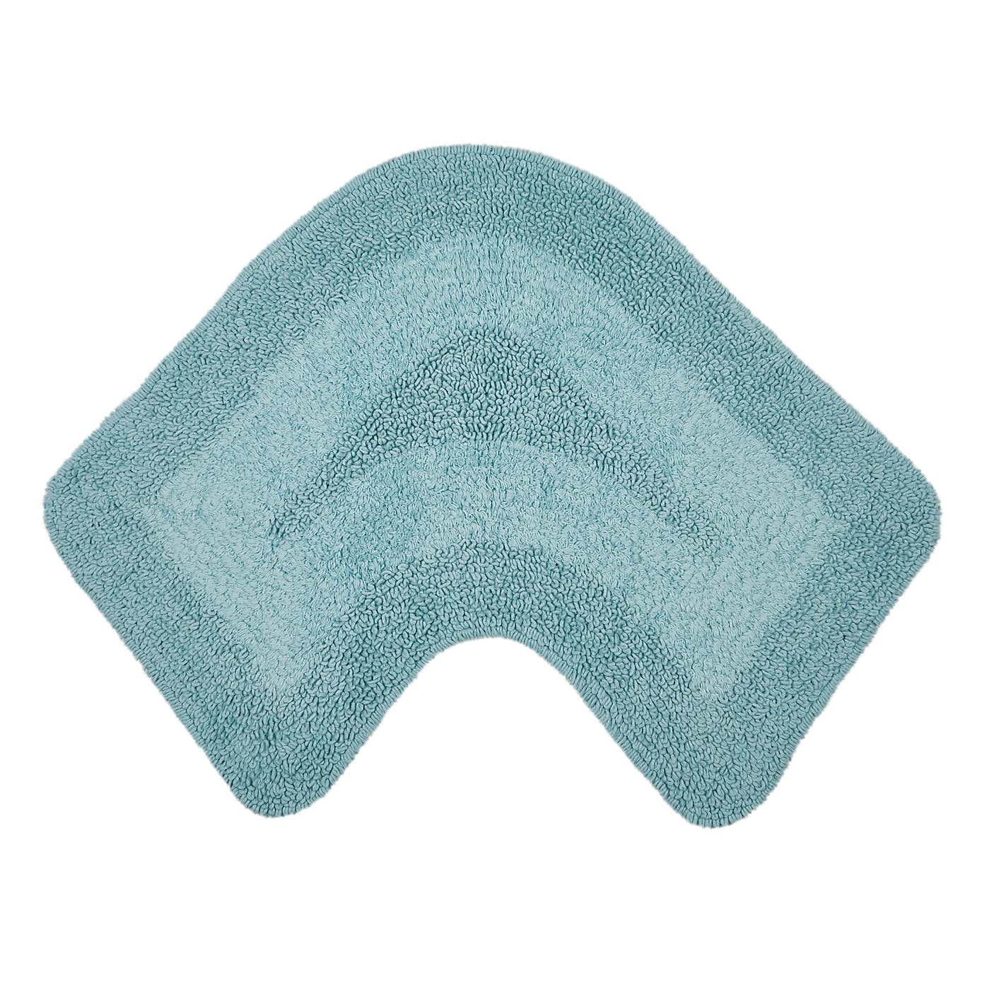 Super Soft Reversible L-Shaped Bath Mat