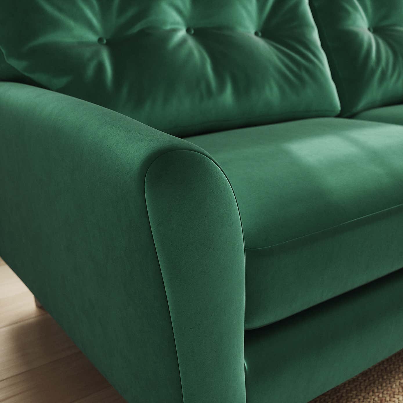 Sven Opulent Velvet 4 Seater Sofa