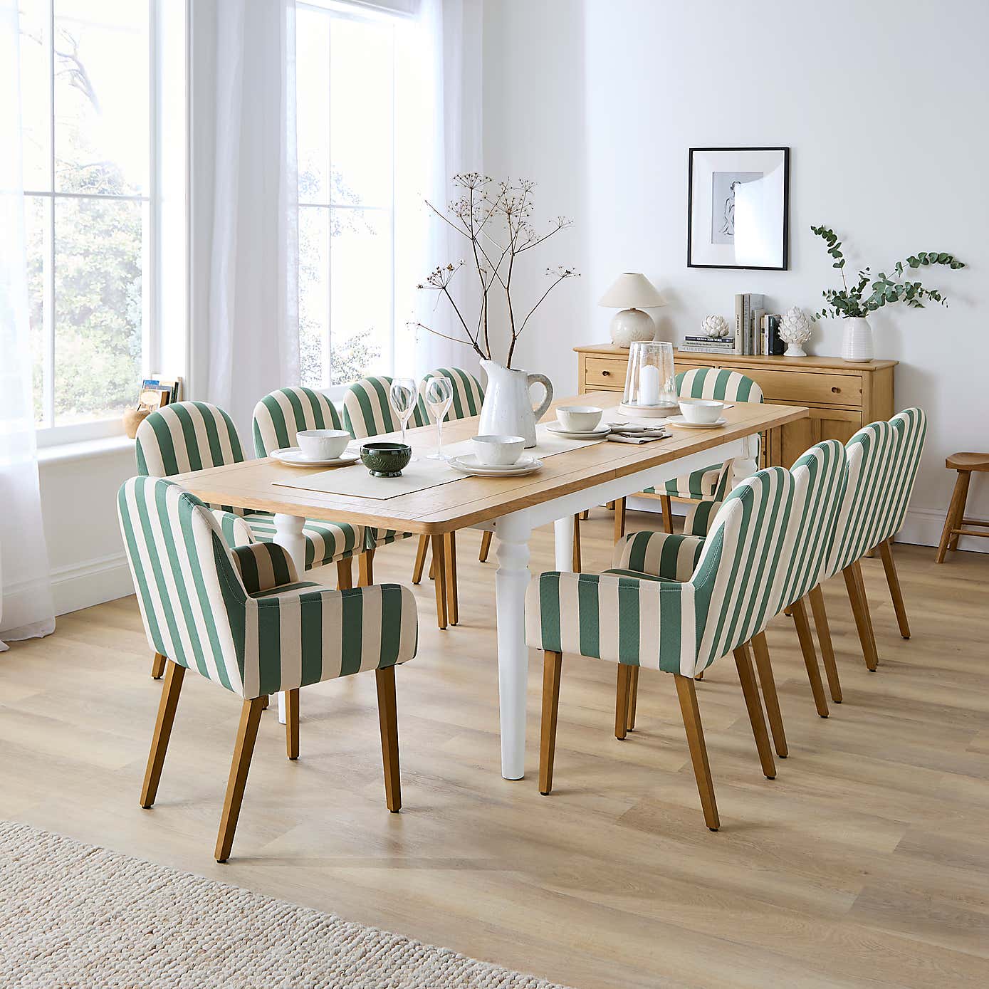 Pip 8-10 Seater Extendable Dining Table