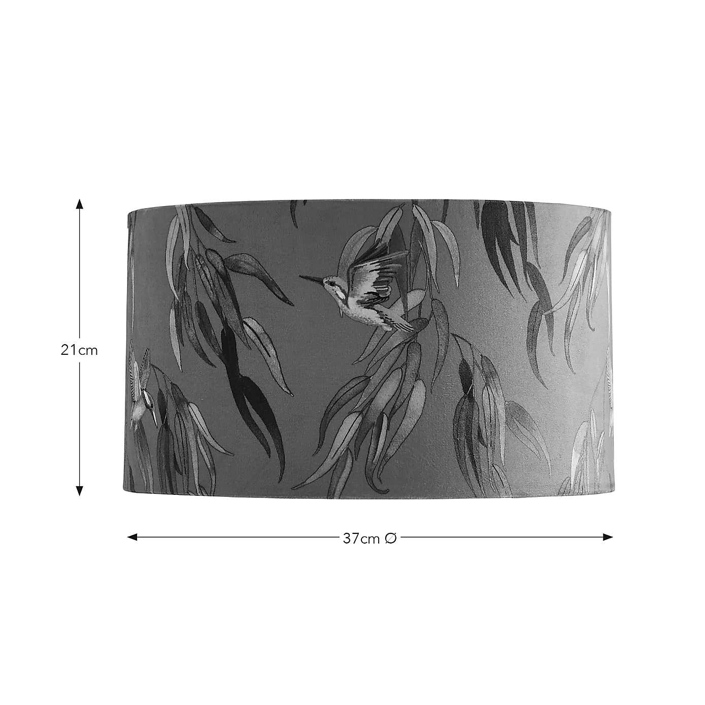 Kingfisher Drum Lamp Shade