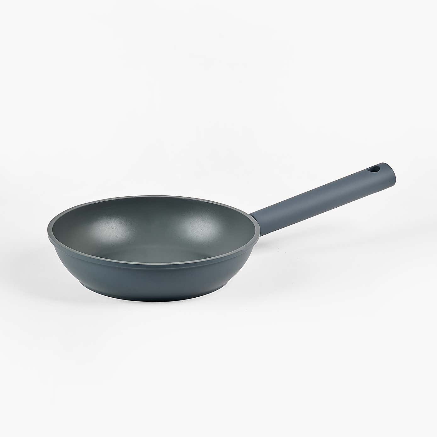 Cast Aluminium Frying Pan 20cm Grey