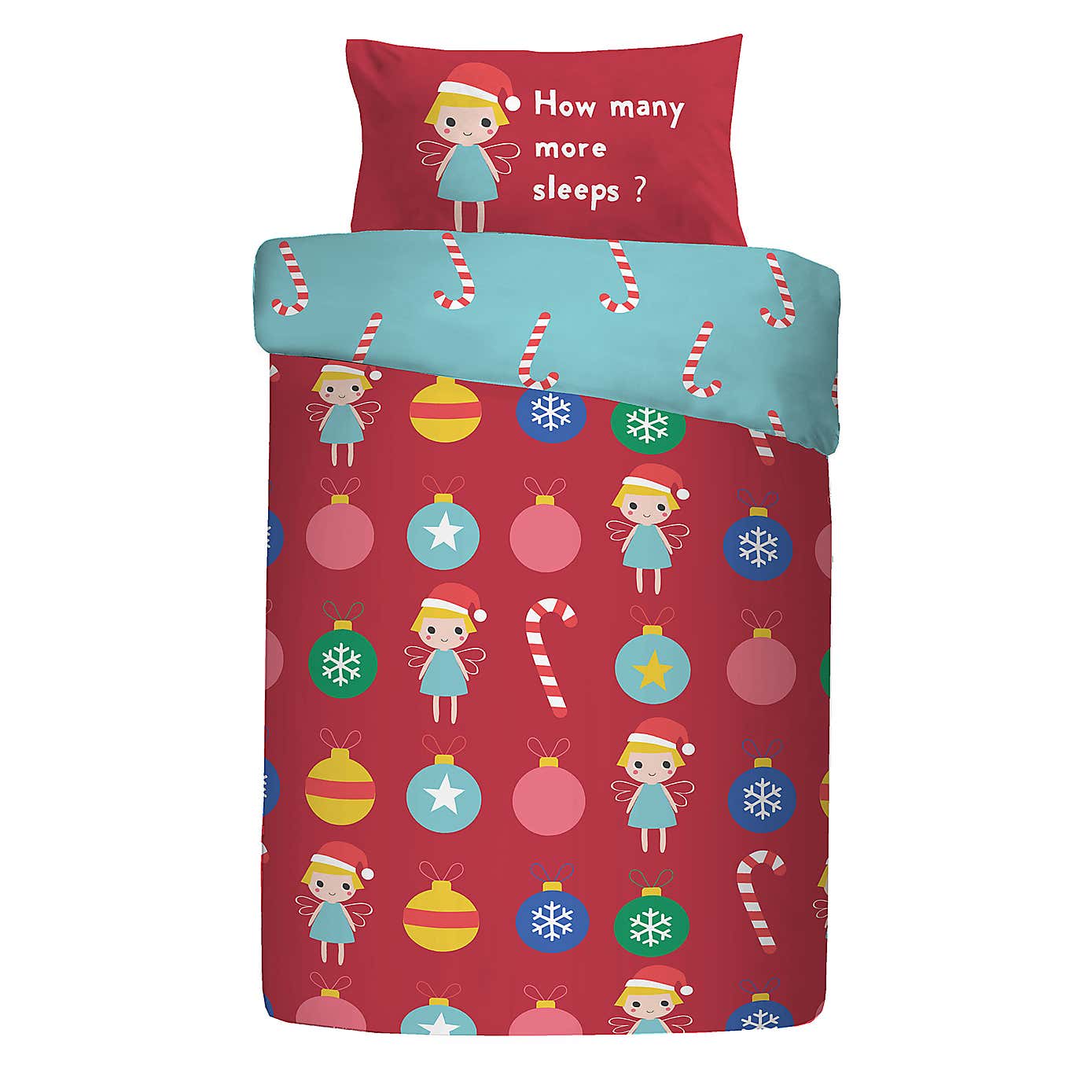 Cosatto Christmas Fairy Duvet Cover & Pillowcase Set