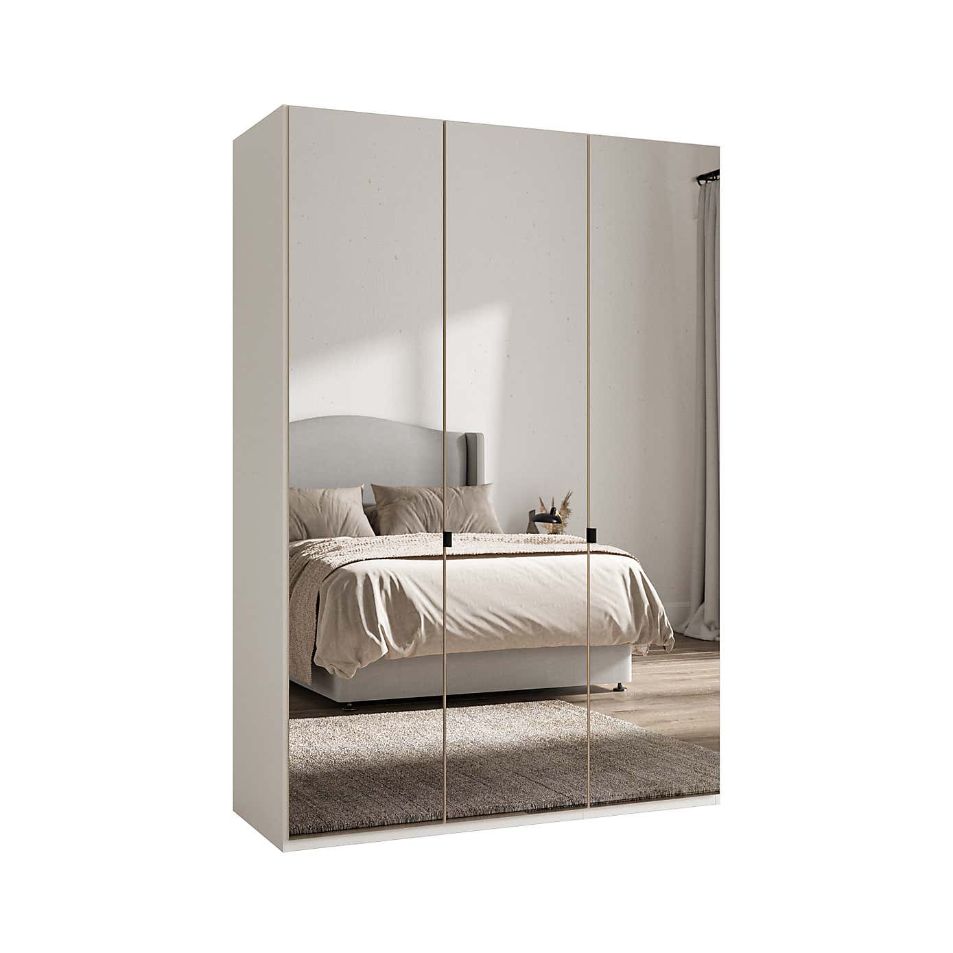 Wiemann Kahla 3 Door Mirrored Wardrobe