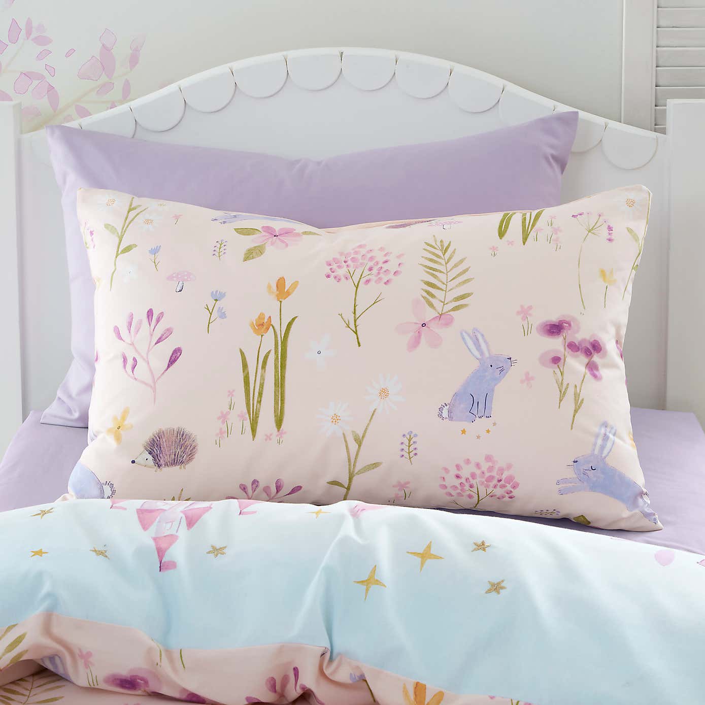 Embroidered Unicorn Duvet Cover & Pillowcase Set