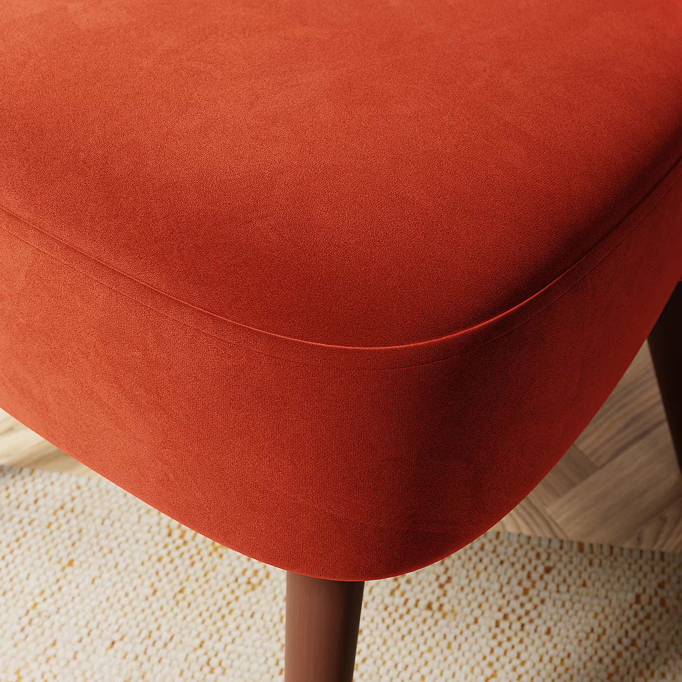 Colette Velvet Accent Chair