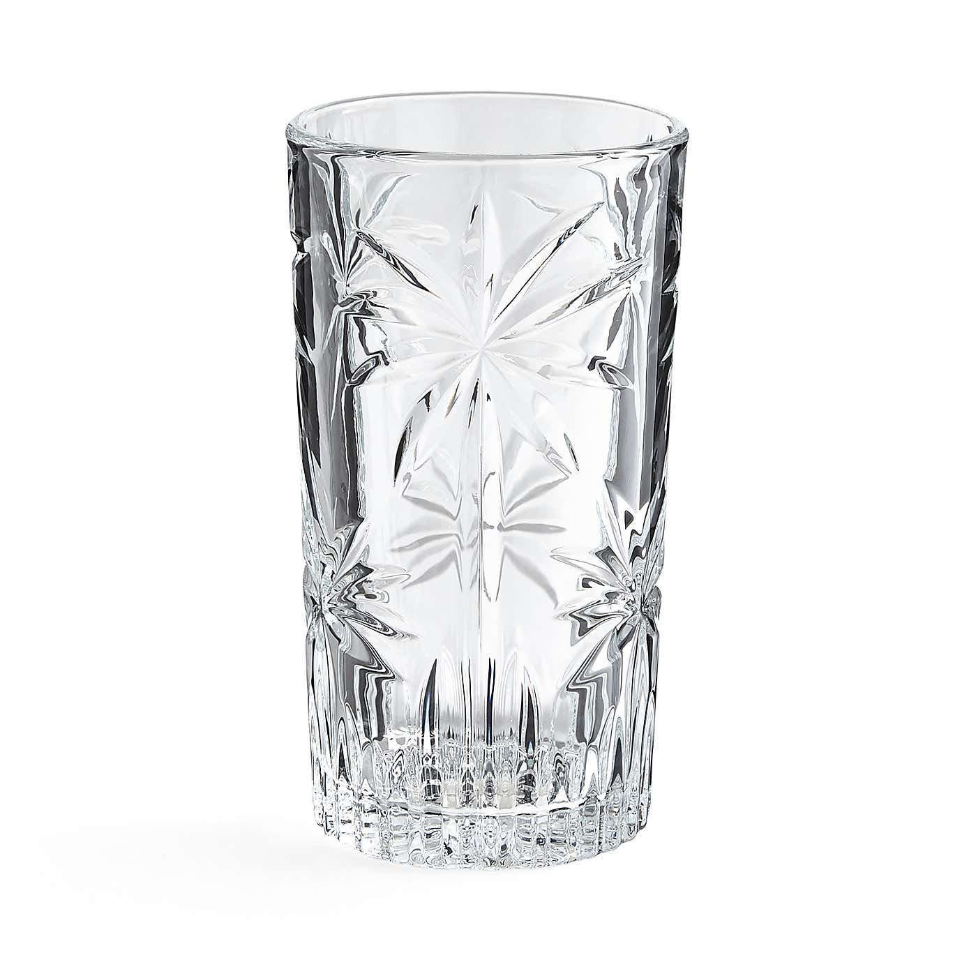 Luxe Palm Highball Glass