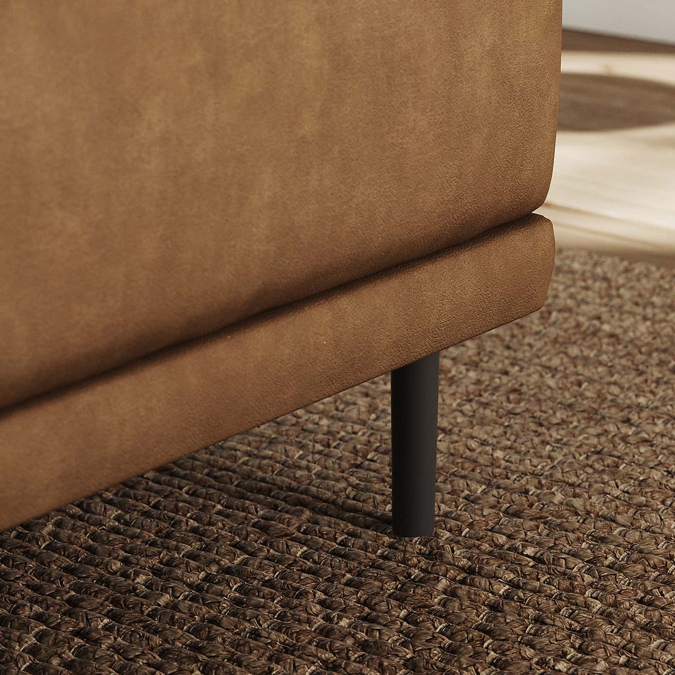 Mae Long Dining Bench, Faux Leather