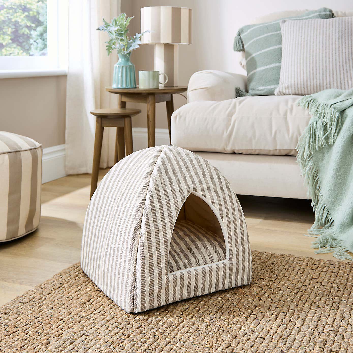 Linford Stripe Cat Bed