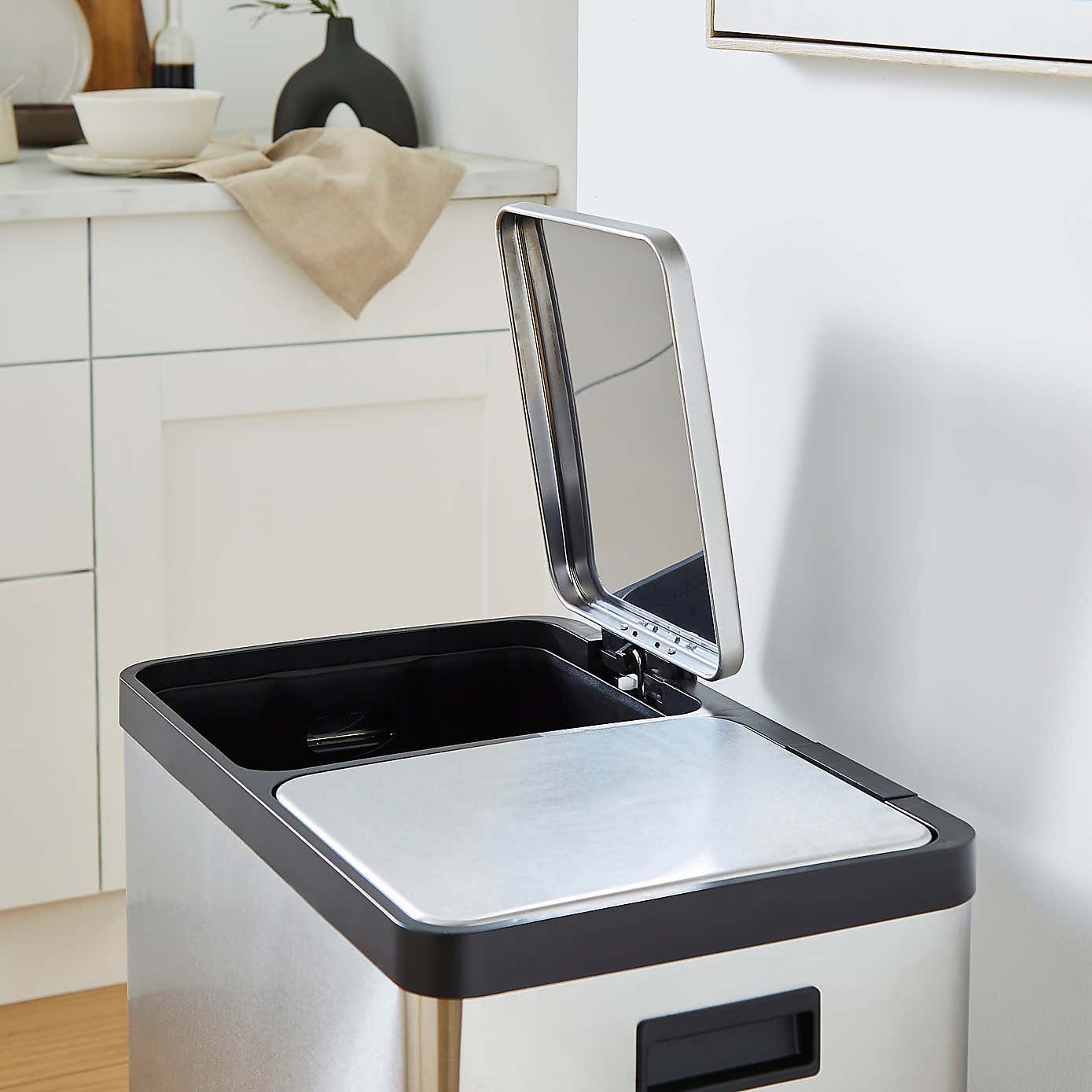 Dual 30/30L Recycling Pedal Bin