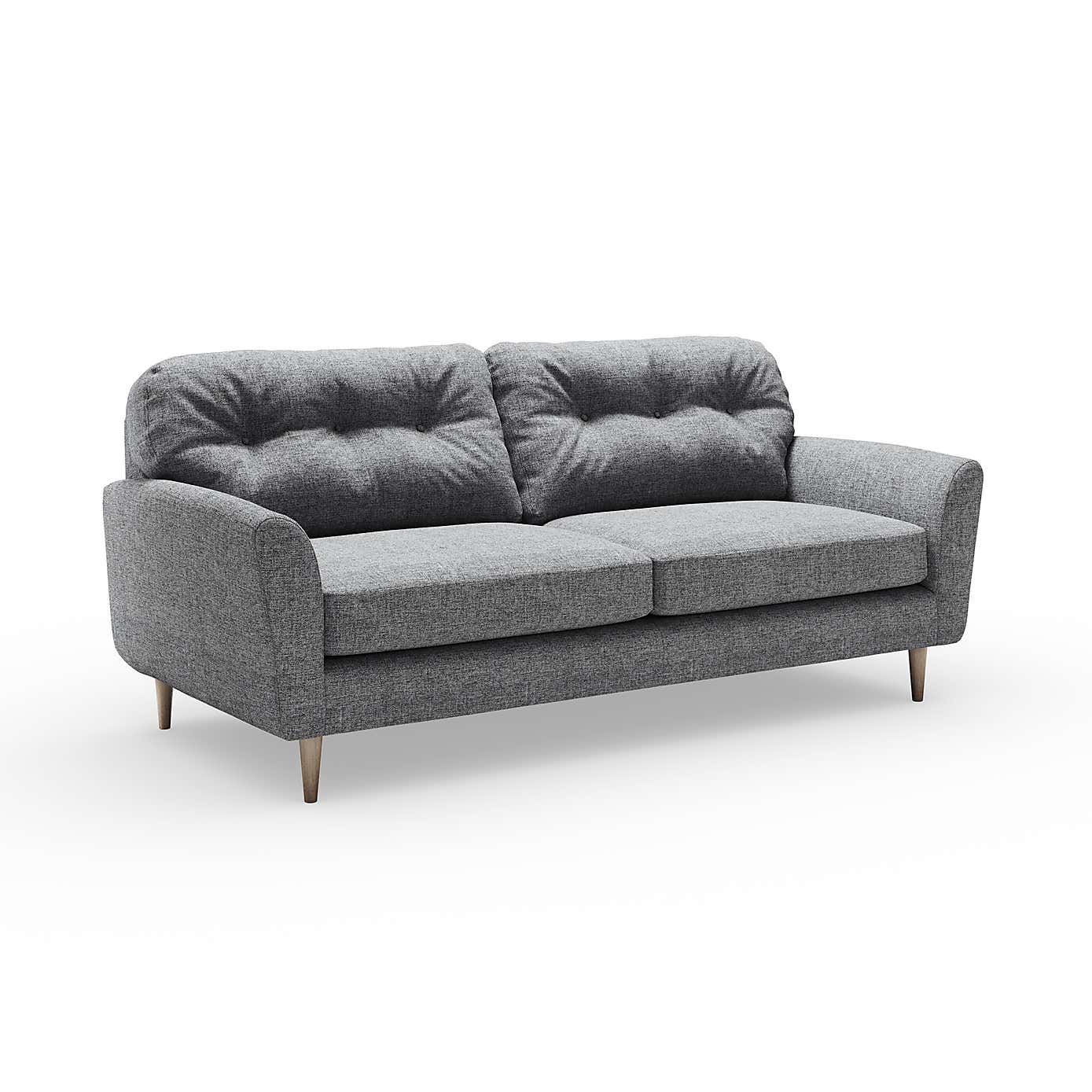 Sven Tonal Weave 4 Seater Sofa