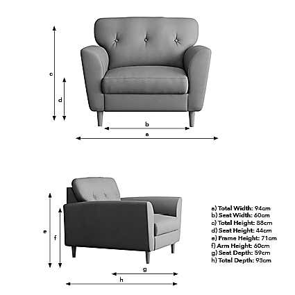 Sven Tonal Weave Snuggle Chair