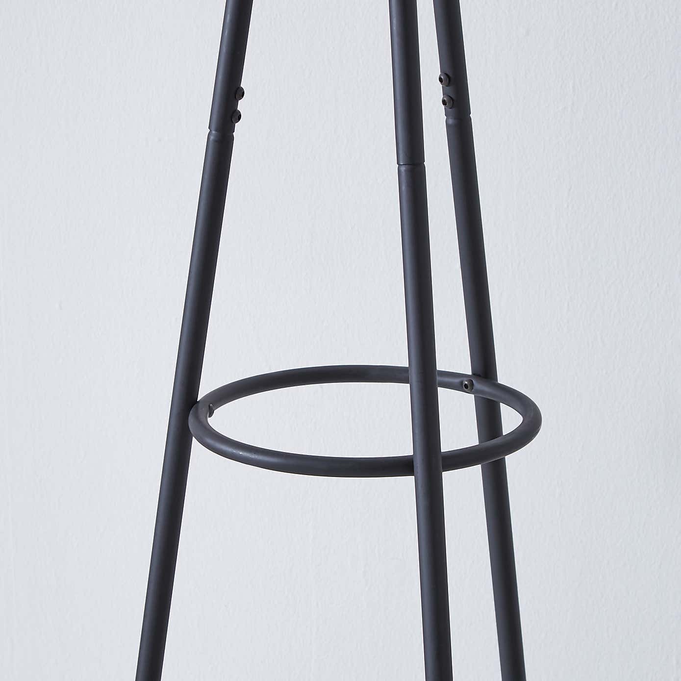 Metal Black Coat Stand