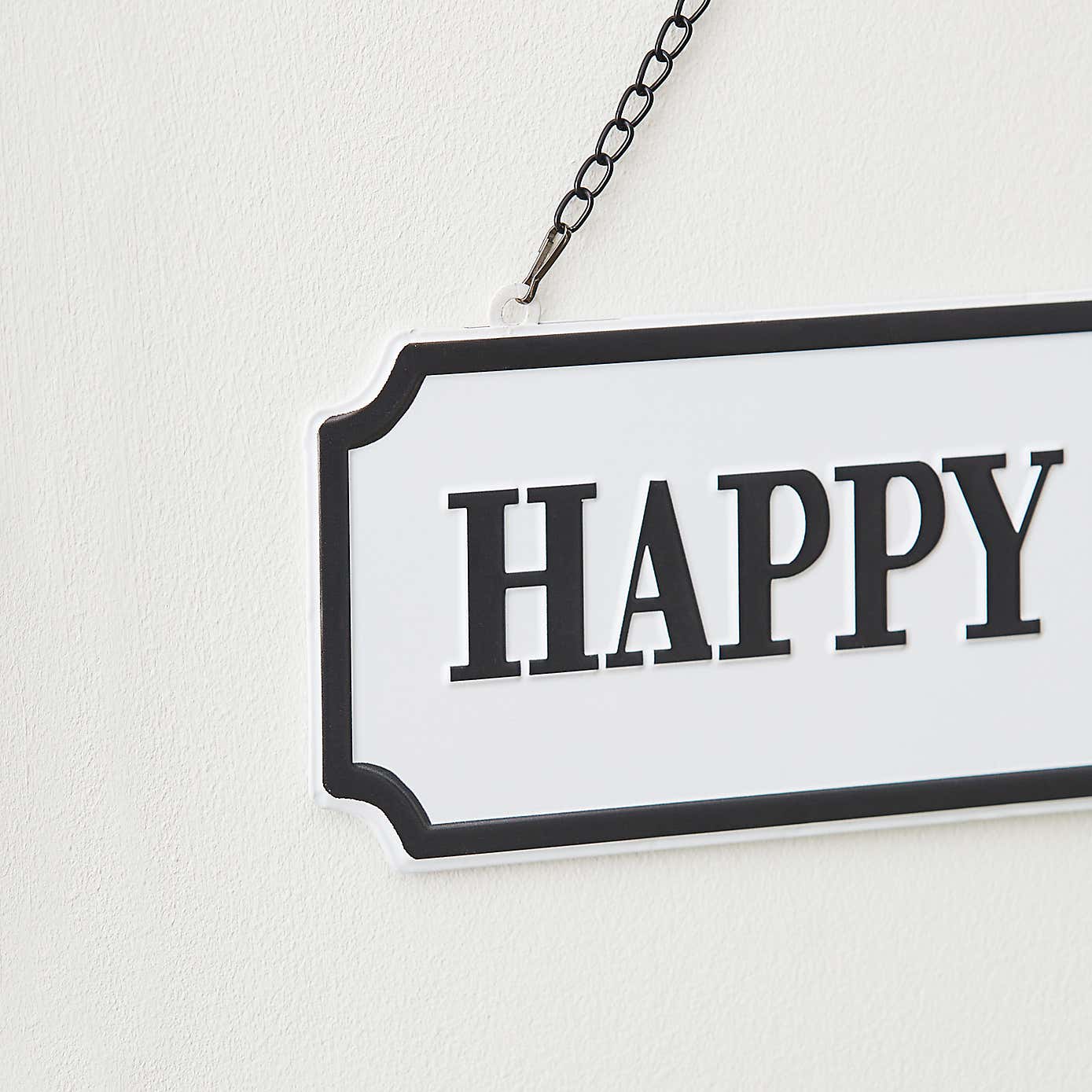 Smart Industrial Hanging Sign