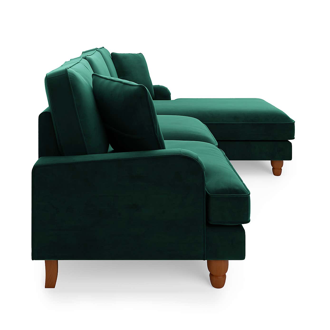 Beatrice Velvet Right Hand Corner Sofa