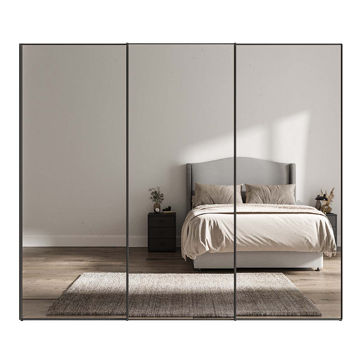 Wiemann Altena Sliding Mirrored Wardrobe