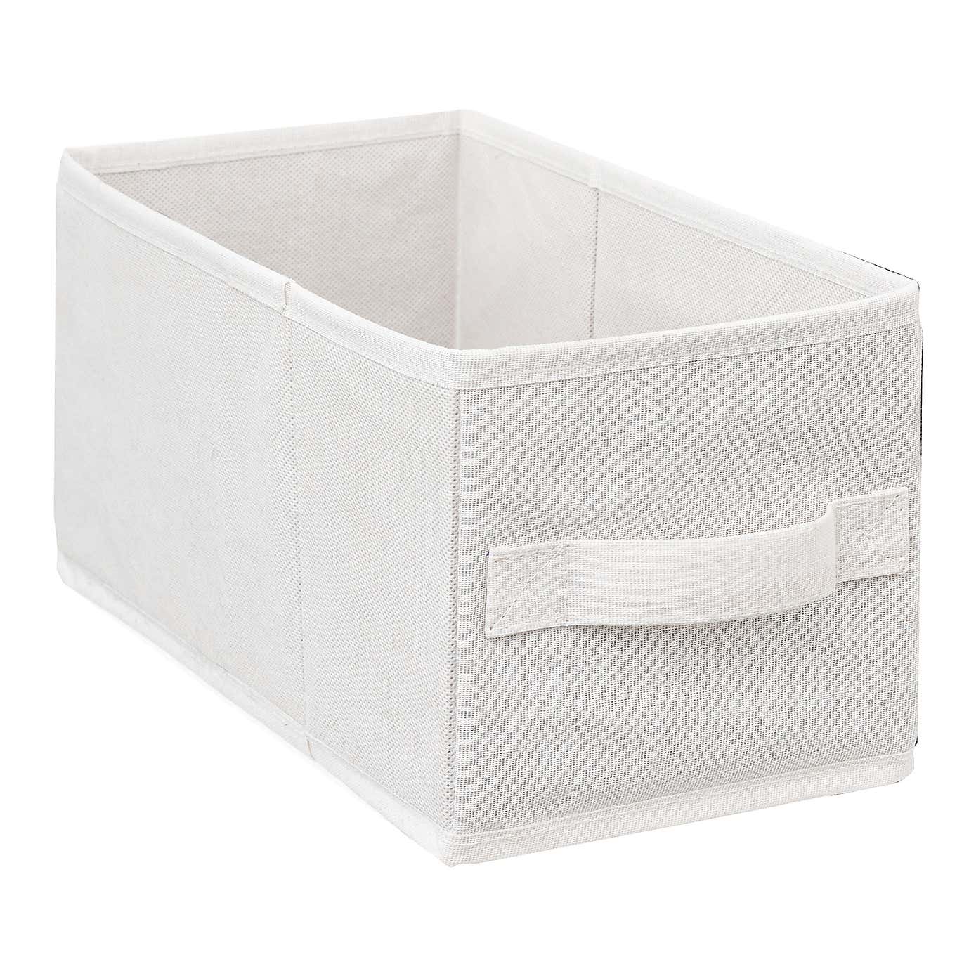 Tissa White 4 Box Narrow Storage Unit