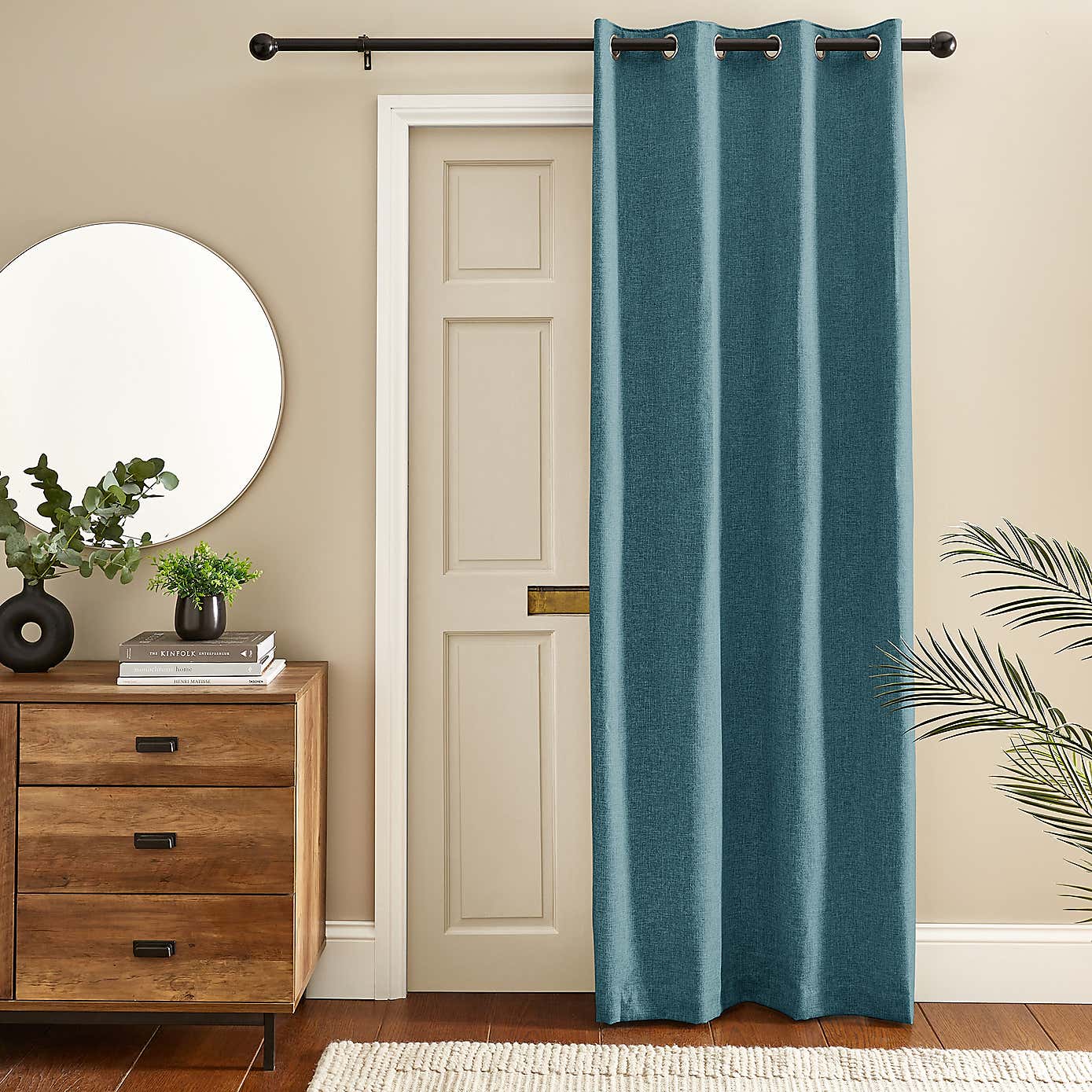 Jennings Natural Thermal Door Curtain