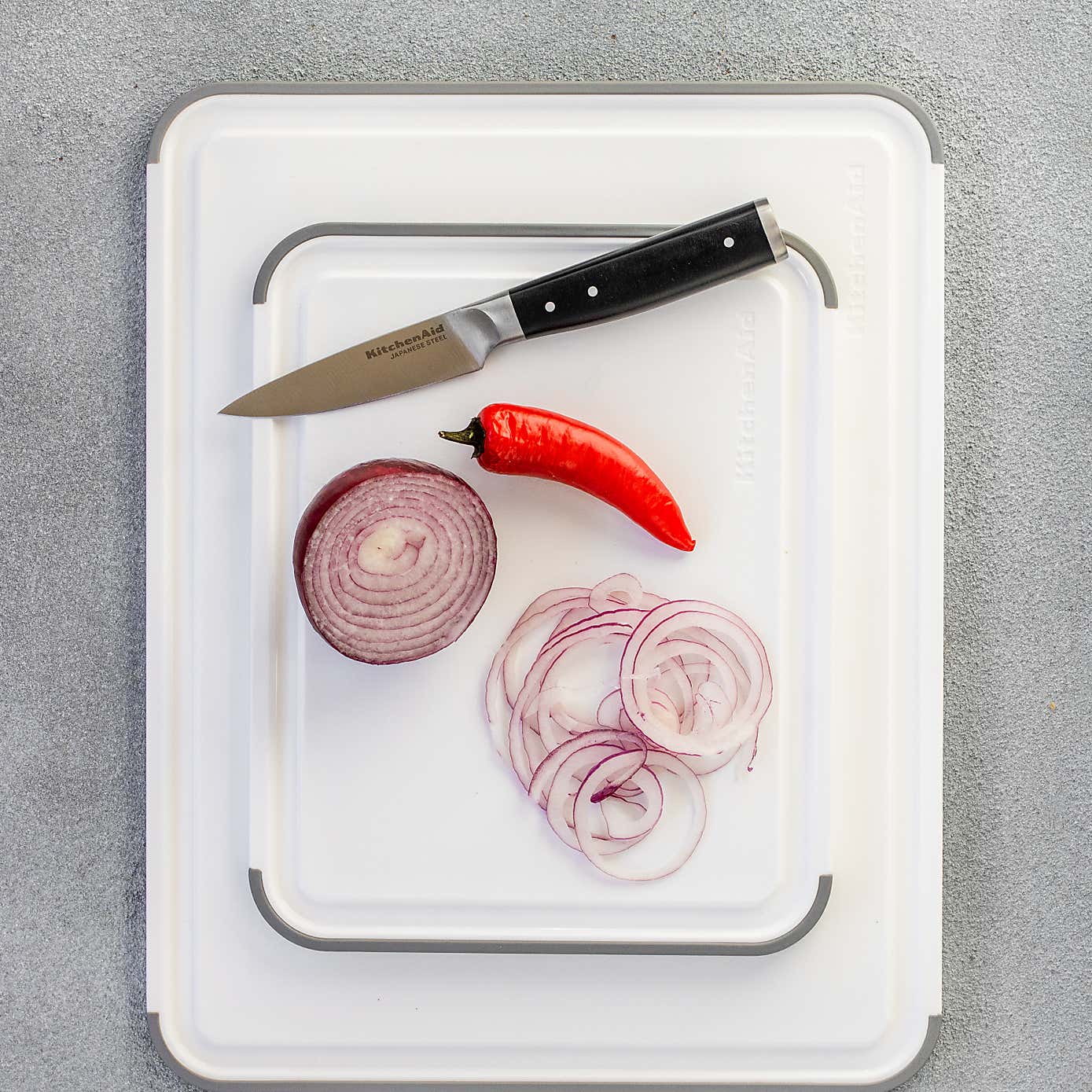 KitchenAid Classic Nonslip Chopping Board with Perimeter Trench