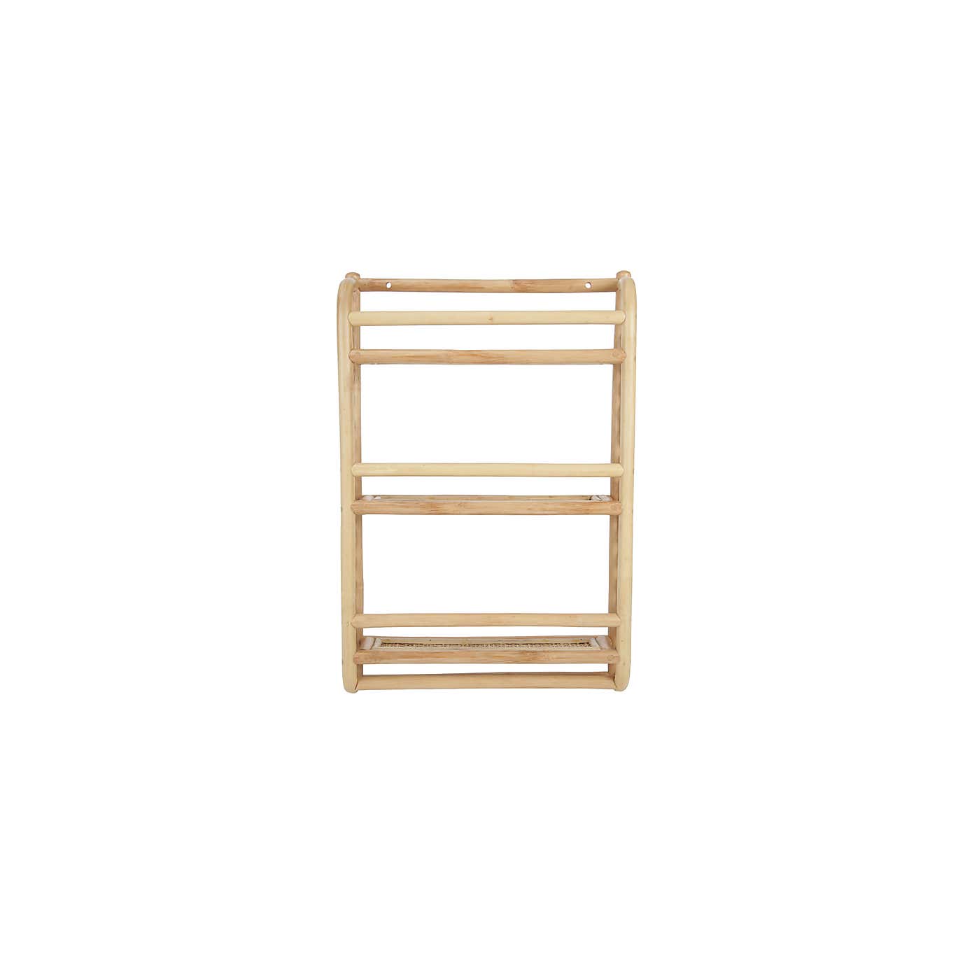 CuddleCo Aria Wave Rattan Bookshelf