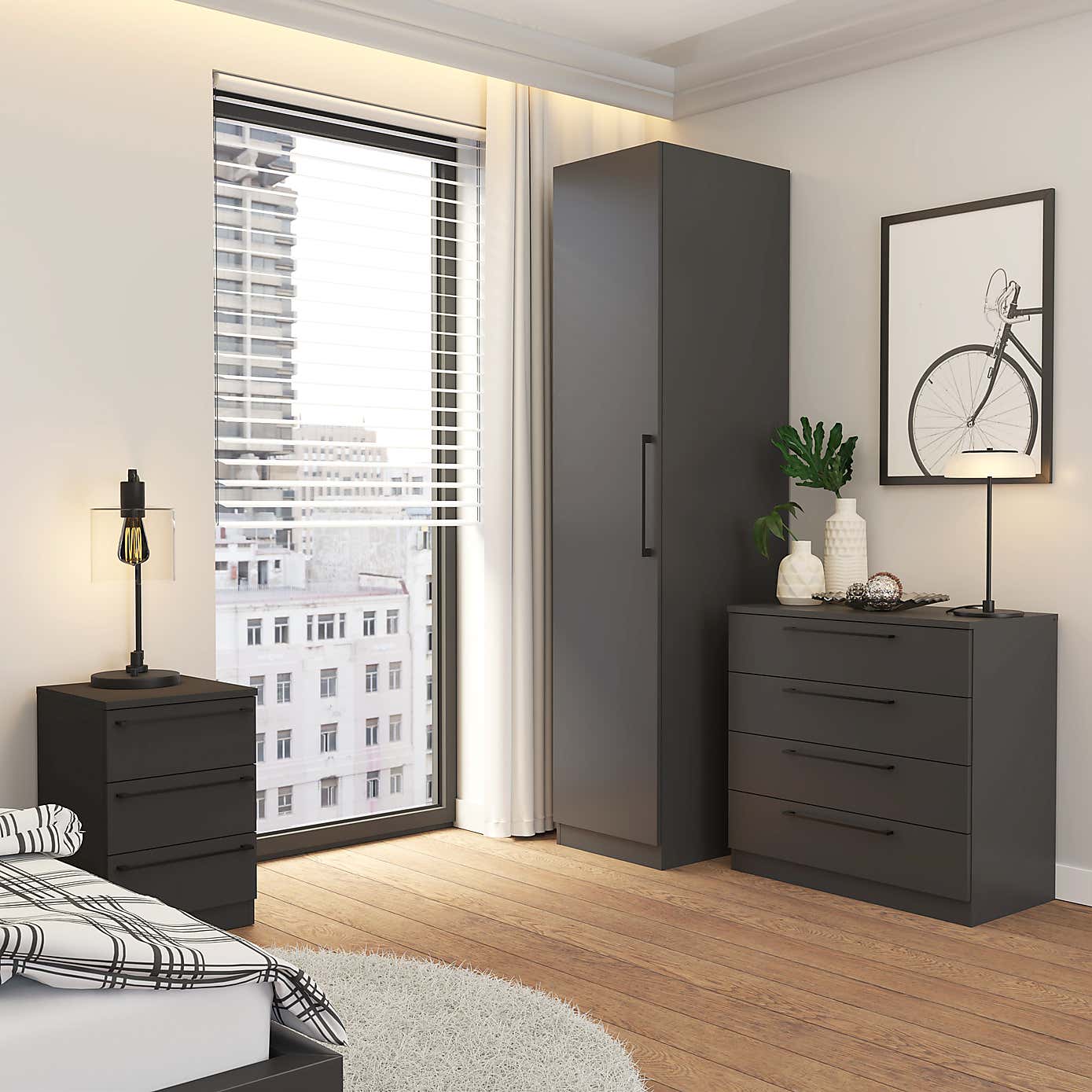 Foster Single Wardrobe