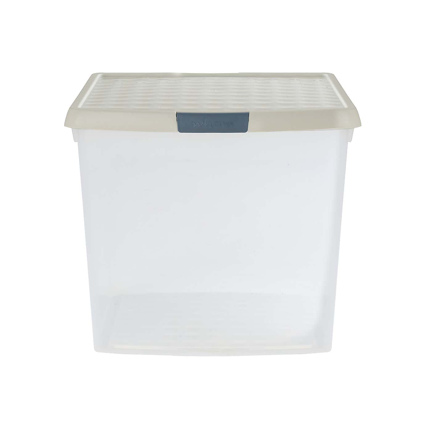 Wham Clip Pack of 4 Square Storage Boxes With Lids