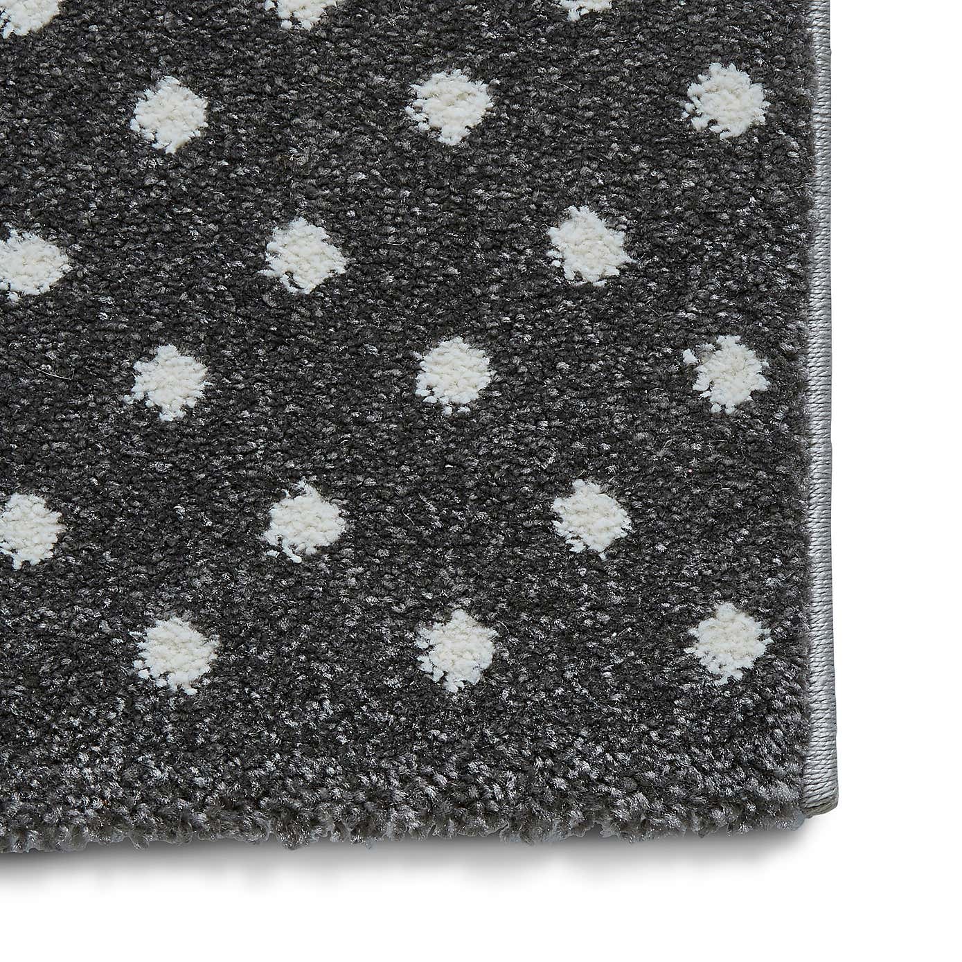 Blue Moons and Stars Dot Rug
