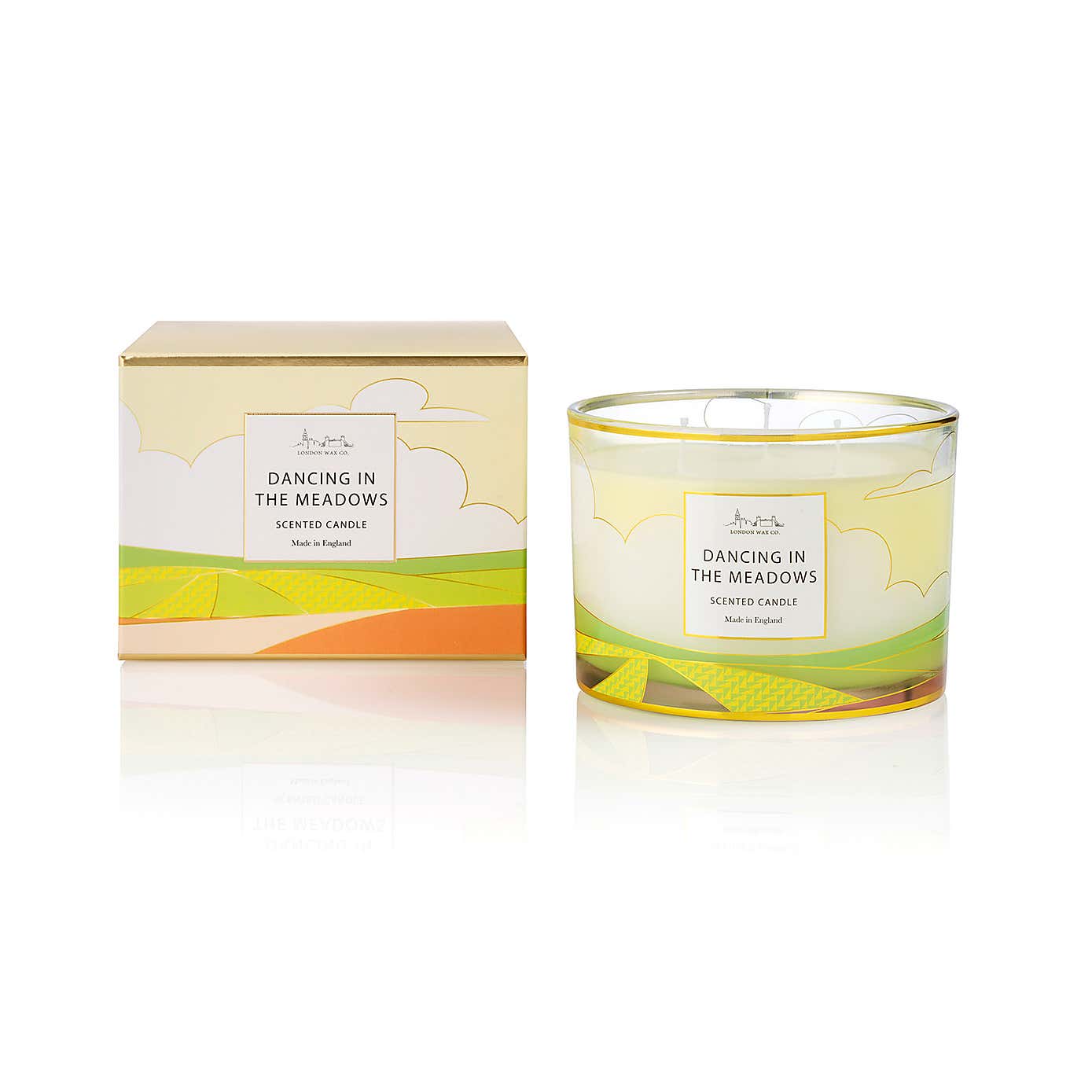 The London Wax Co Dancing In The Meadows Multi Wick Candle