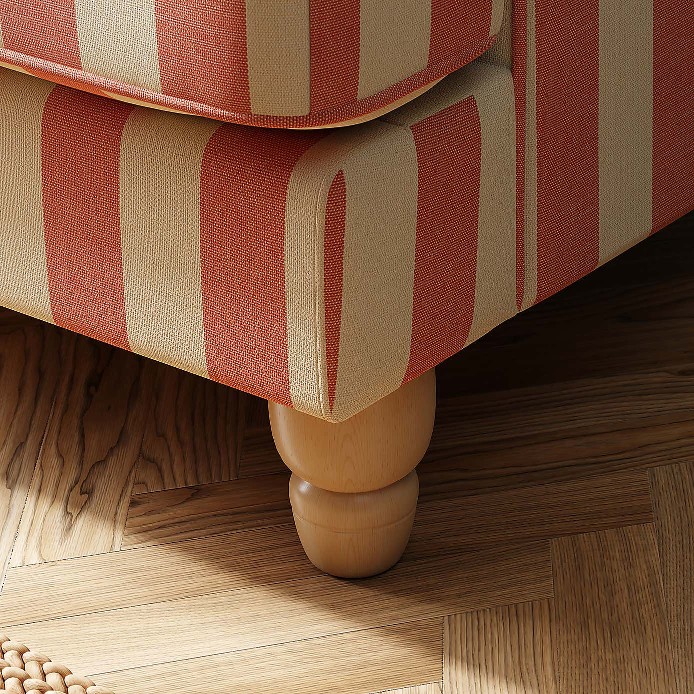 Woven Stripe Fabric Sample