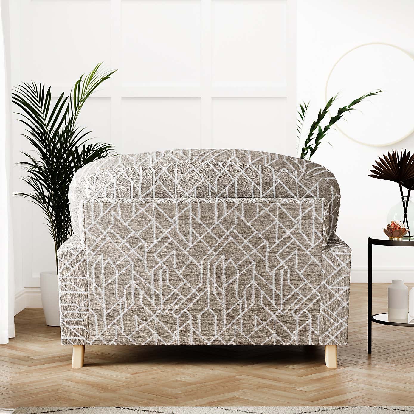 Martha Soft Berber Snuggle Chair